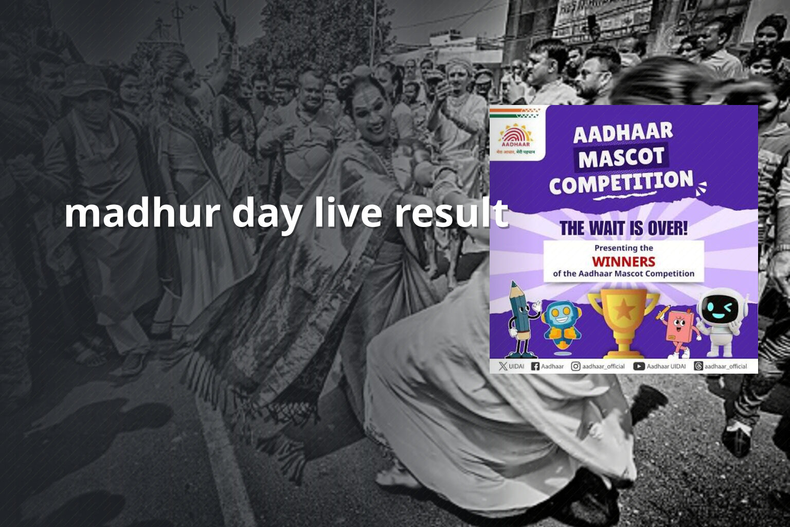 madhur day live result - slots