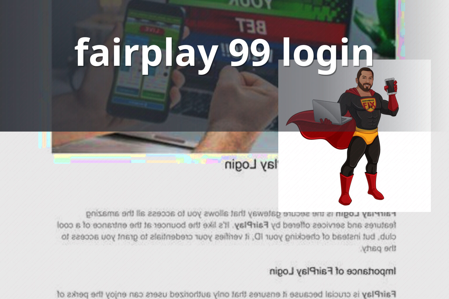 fairplay 99 login - gaming_brand