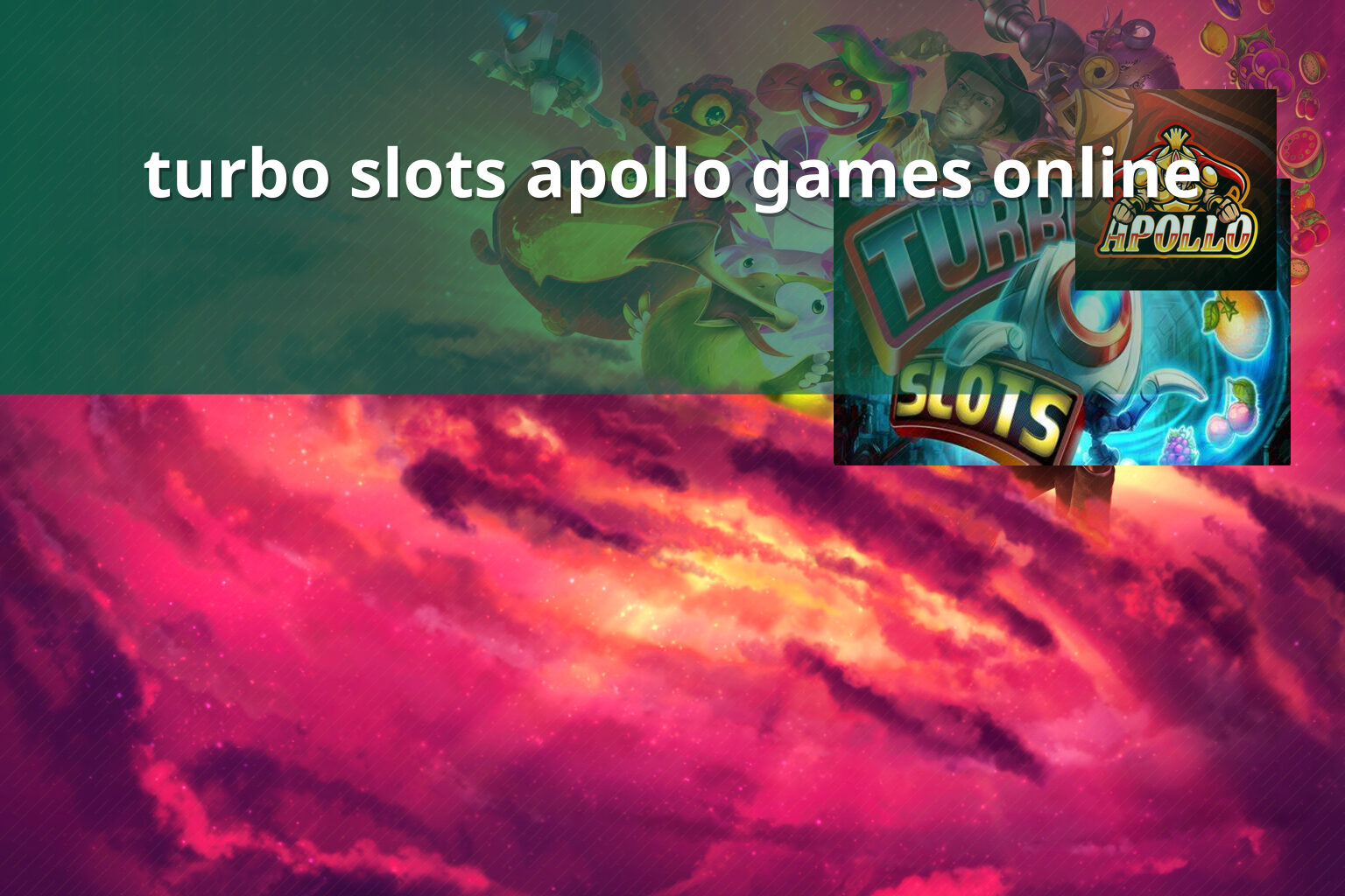 turbo slots apollo games online - slots