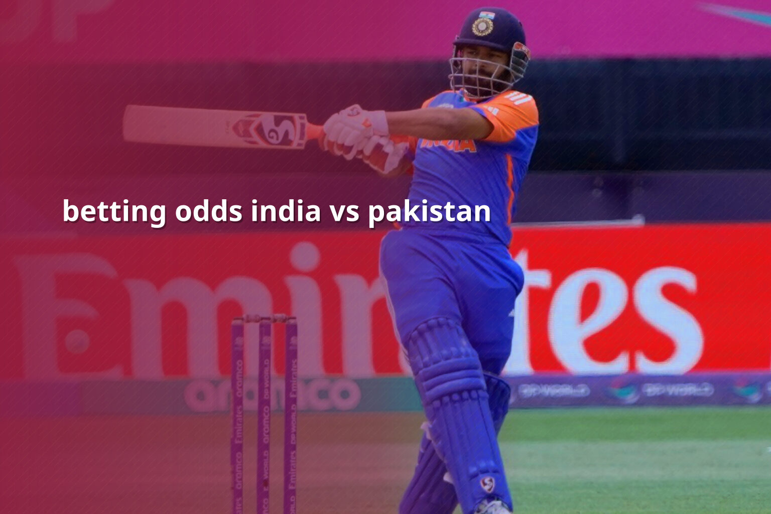 betting odds india vs pakistan - การพนัน