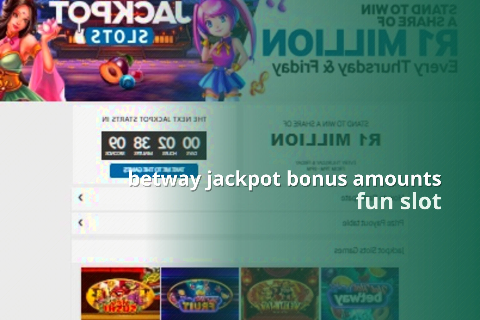 betway jackpot bonus amounts fun slot