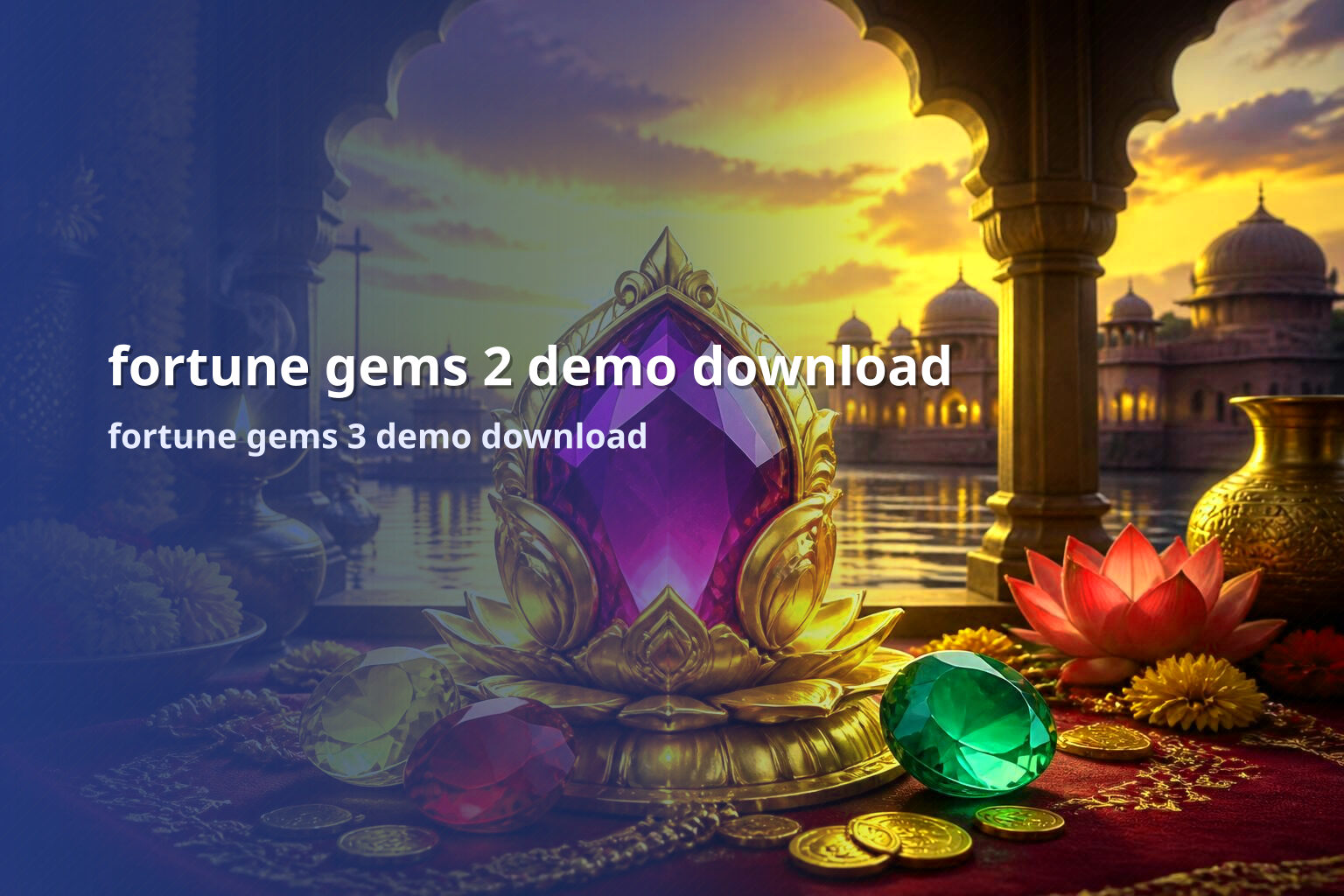 fortune gems 2 demo download - slots