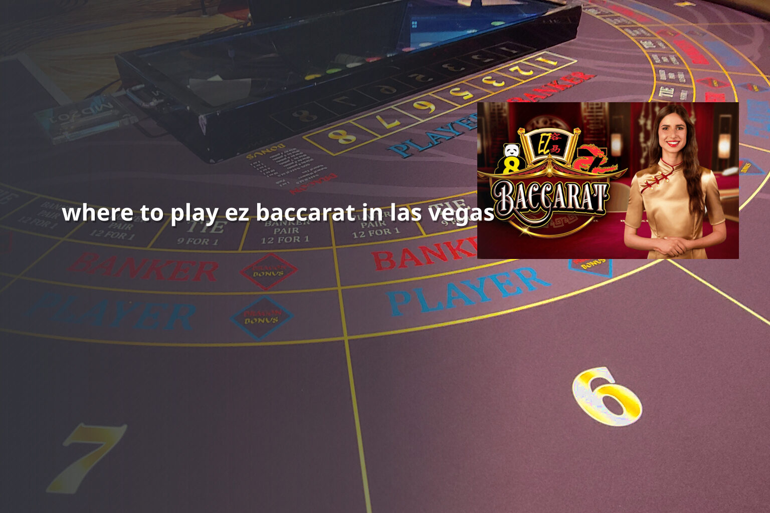 where to play ez baccarat in las vegas - slots