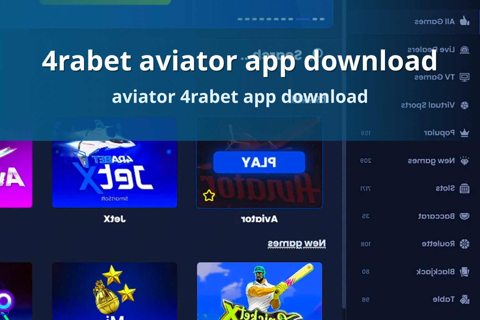 4rabet aviator app download - gaming_brand