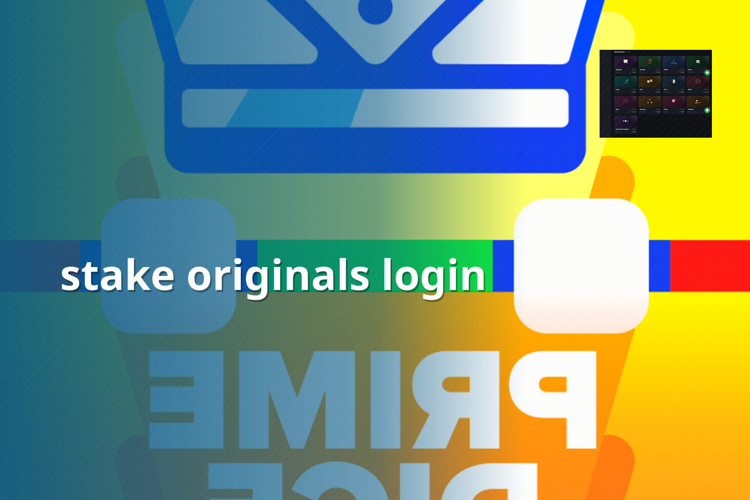 stake originals login - gaming_brand