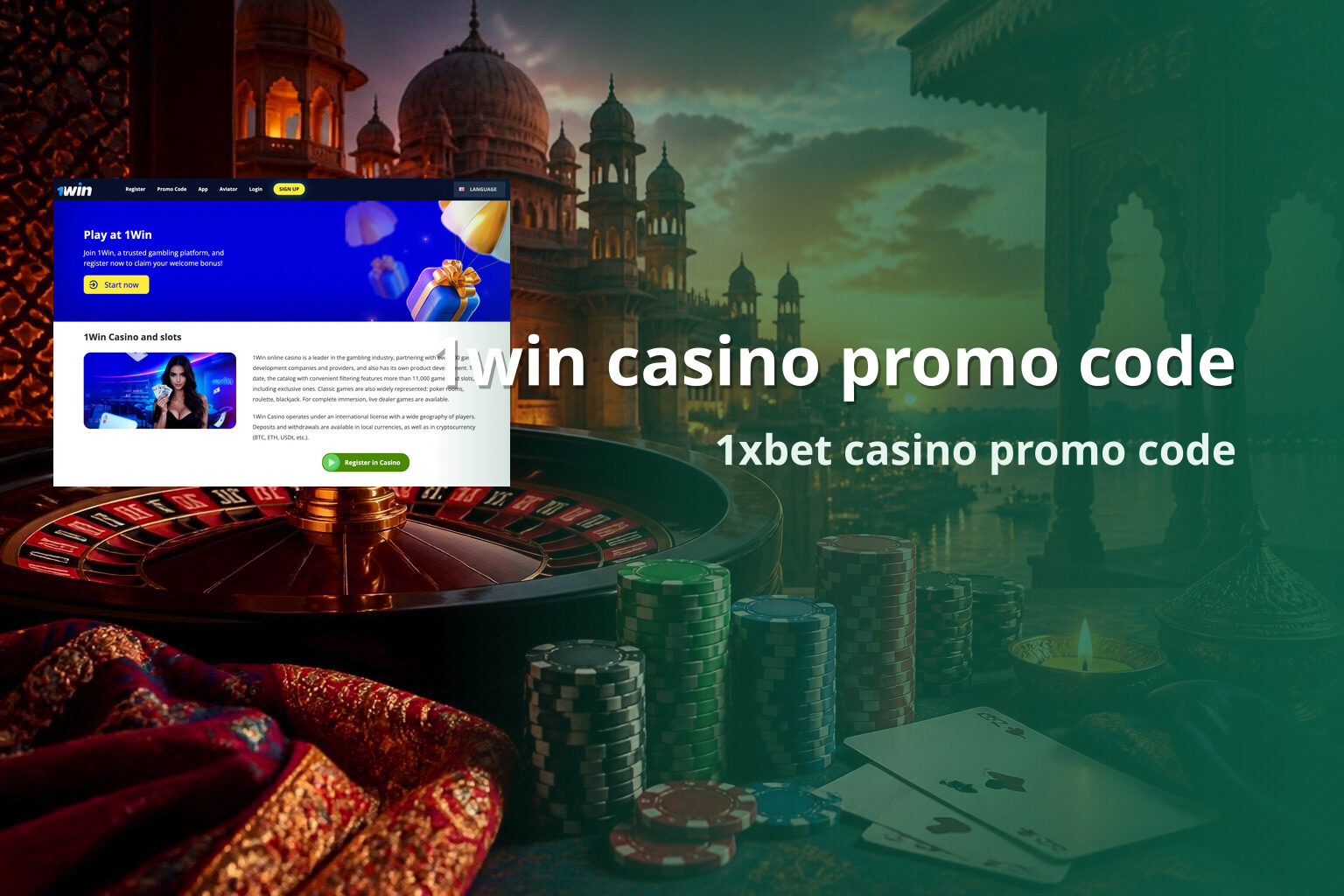 1win casino promo code 1xbet casino promo code