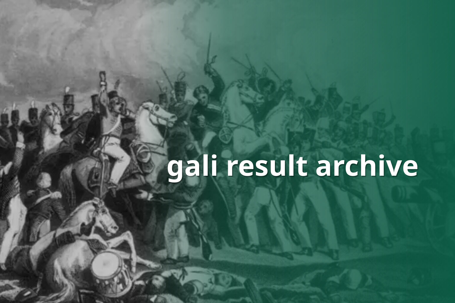 gali result archive - matka_satta