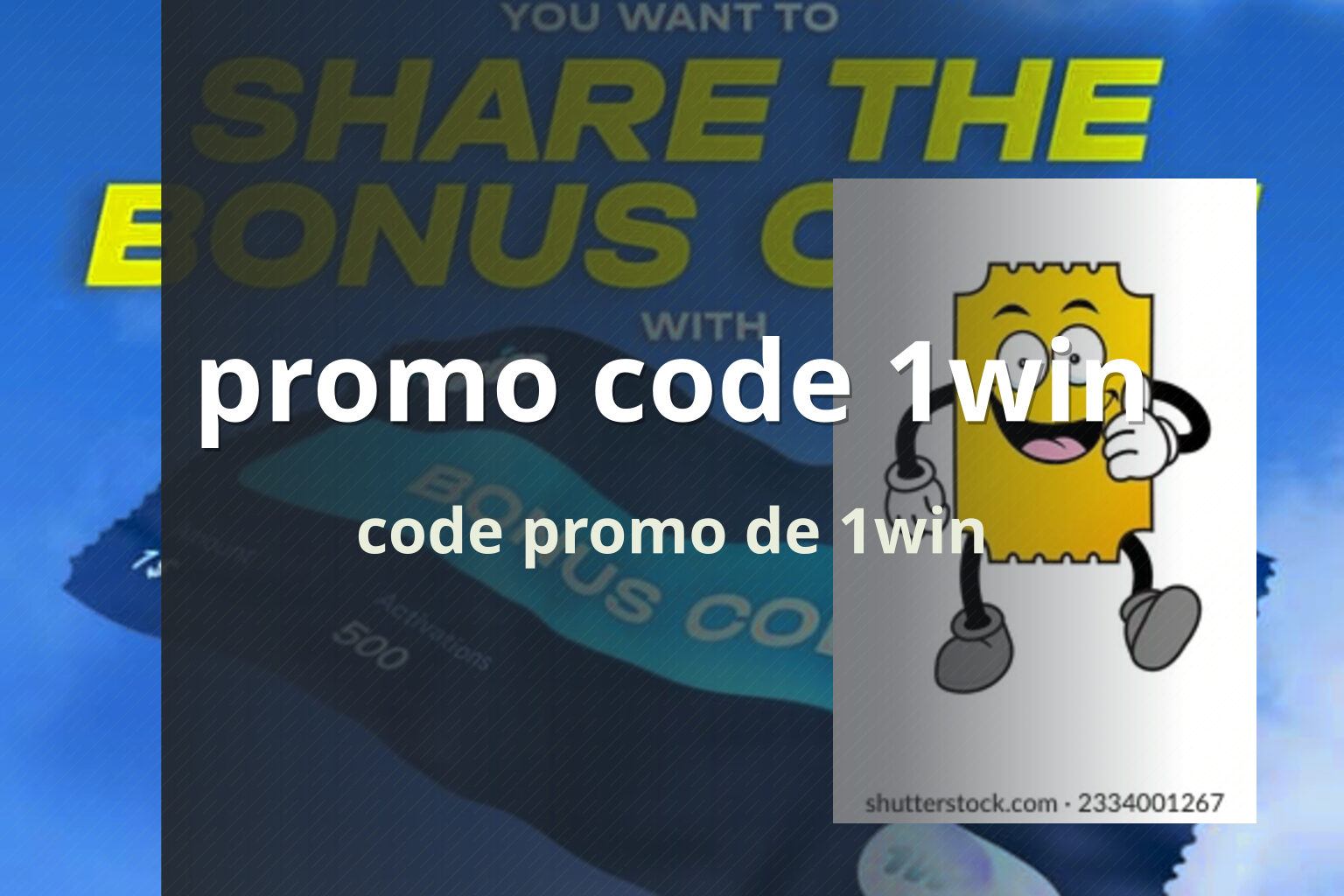 promo code 1win code promo de 1win