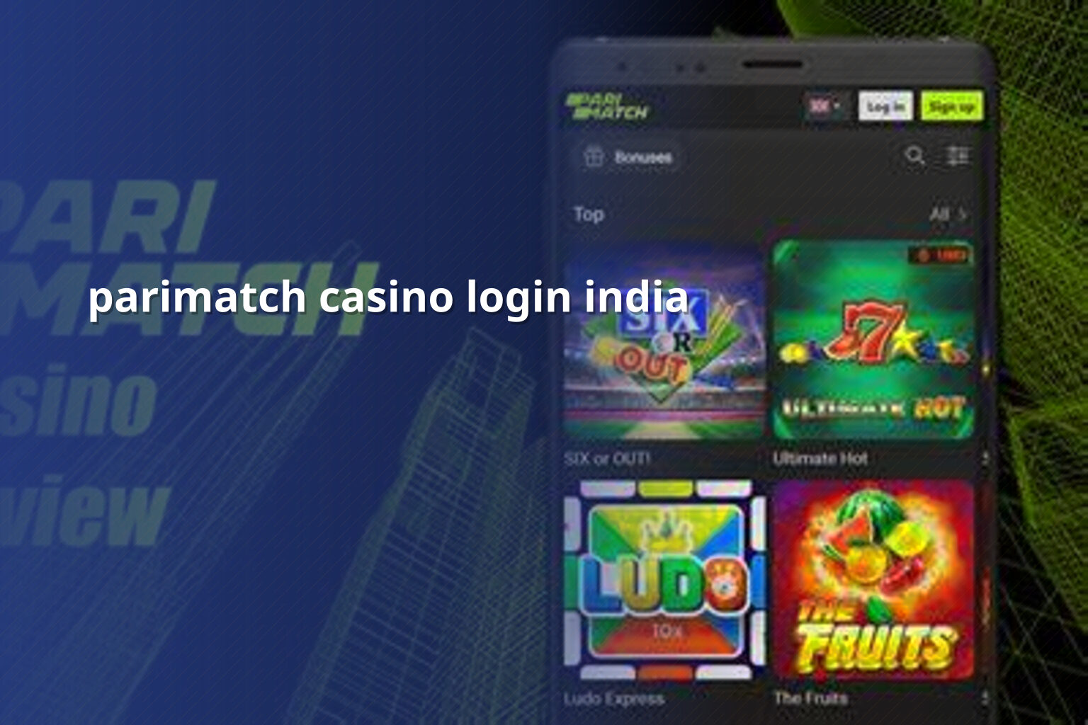 parimatch casino login india - gaming_brand