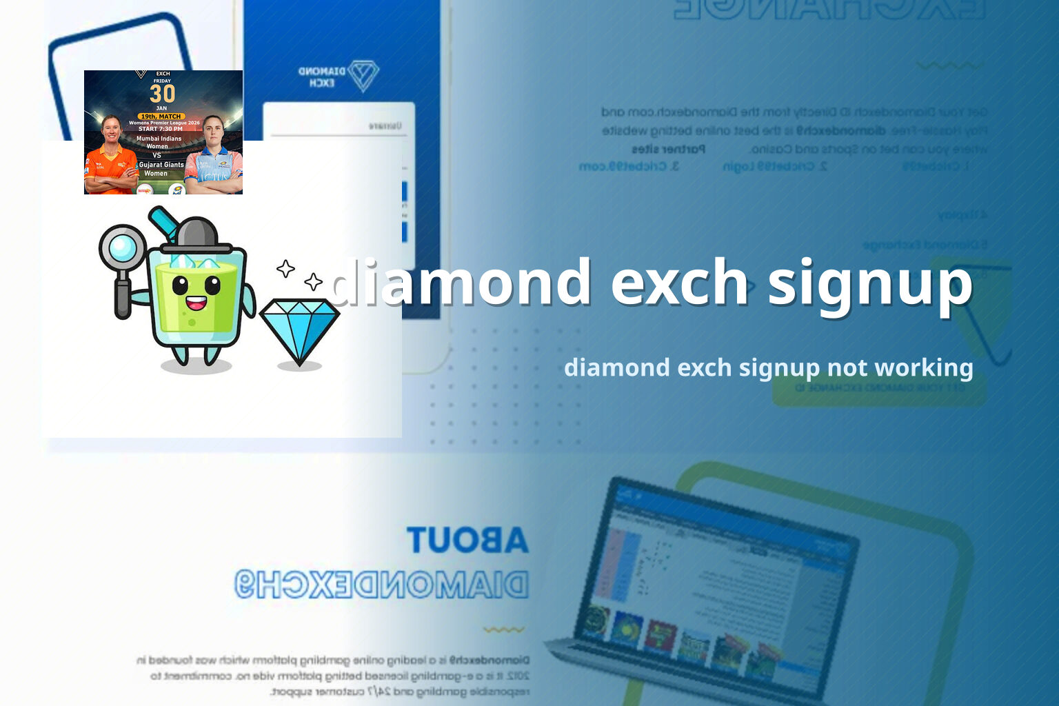 diamond exch signup diamond exch signup not working