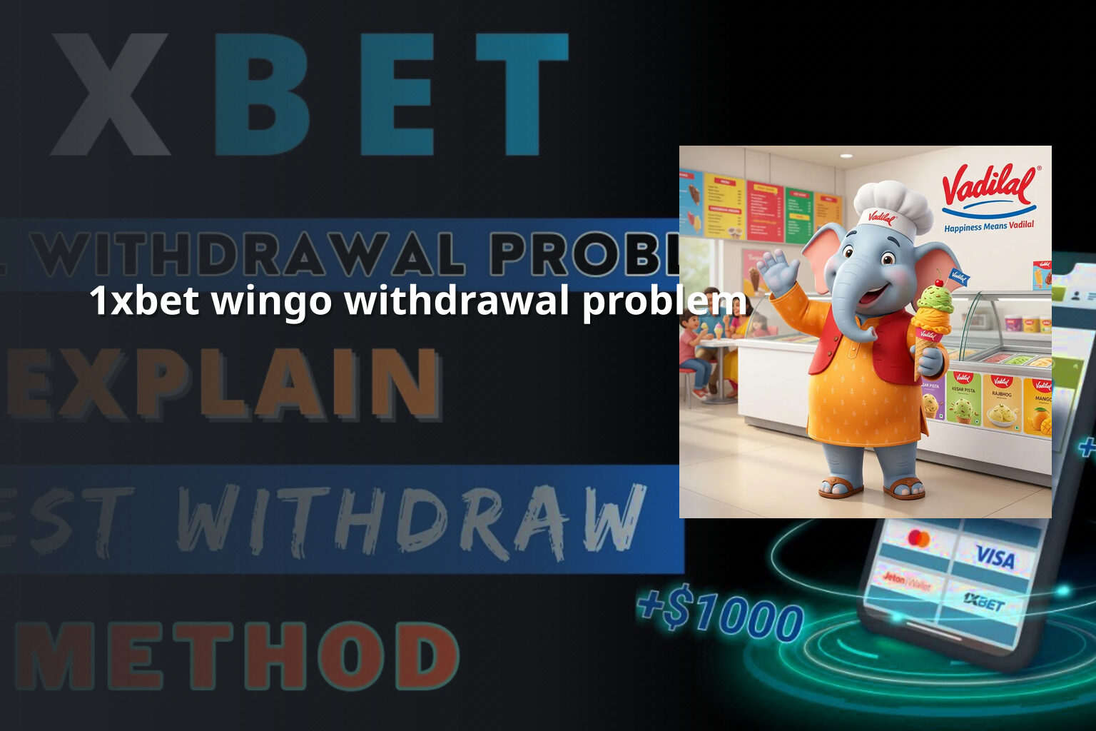 1xbet wingo withdrawal problem - online gaming transaction support