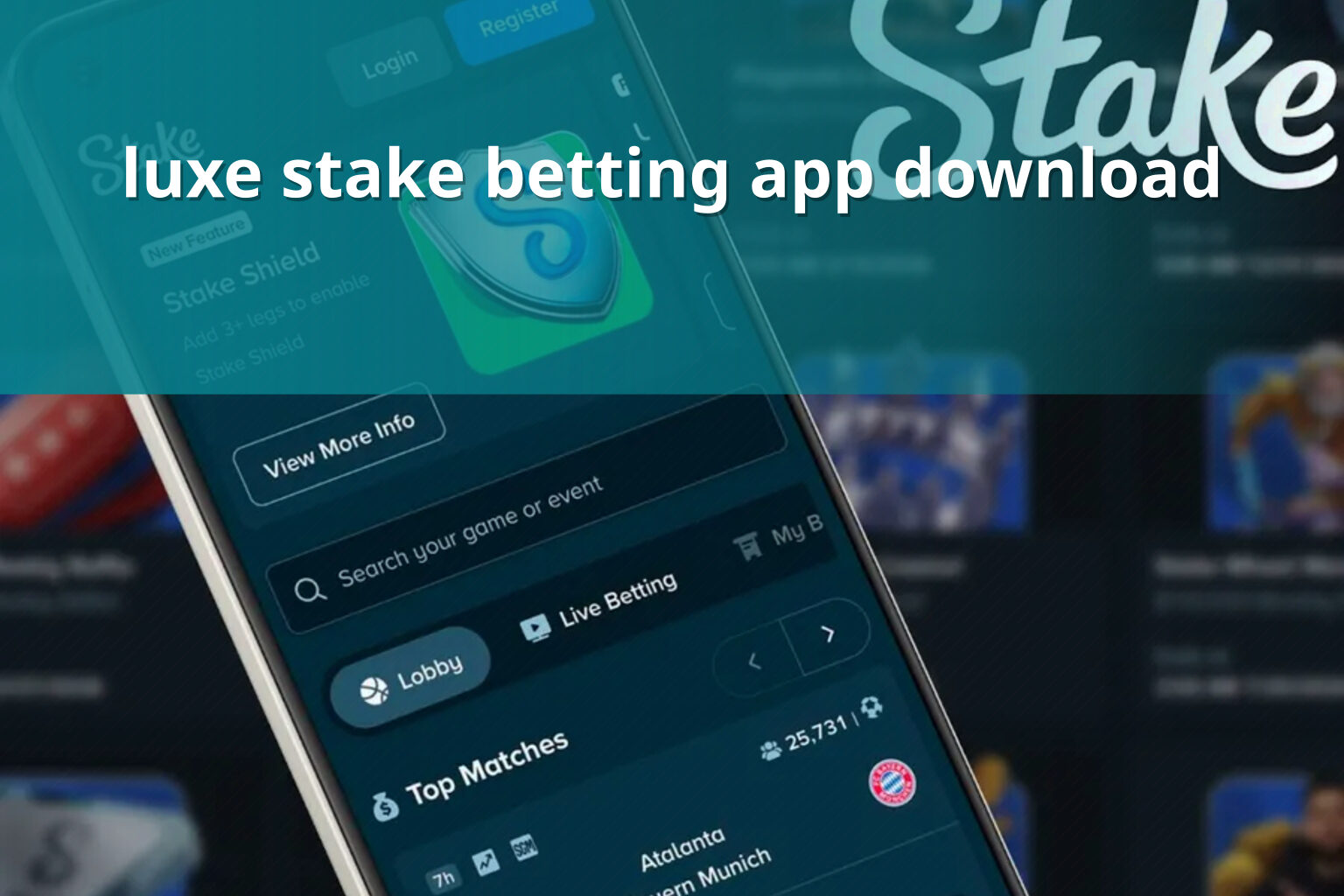 luxe stake betting app download - gaming_brand