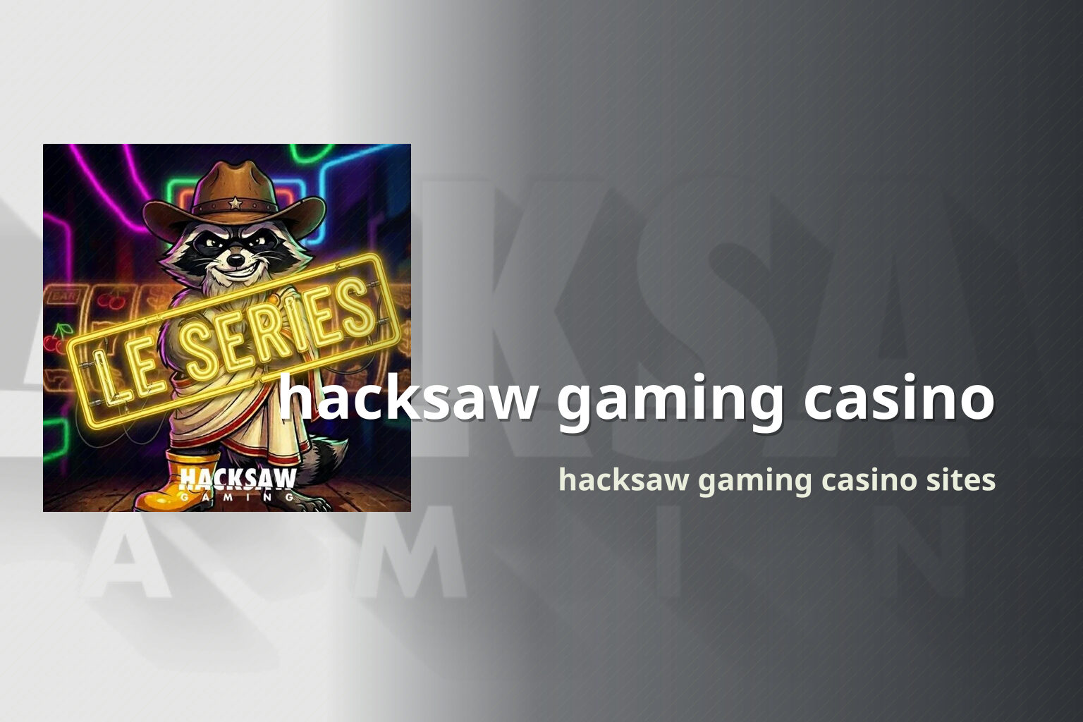hacksaw gaming casino - casino