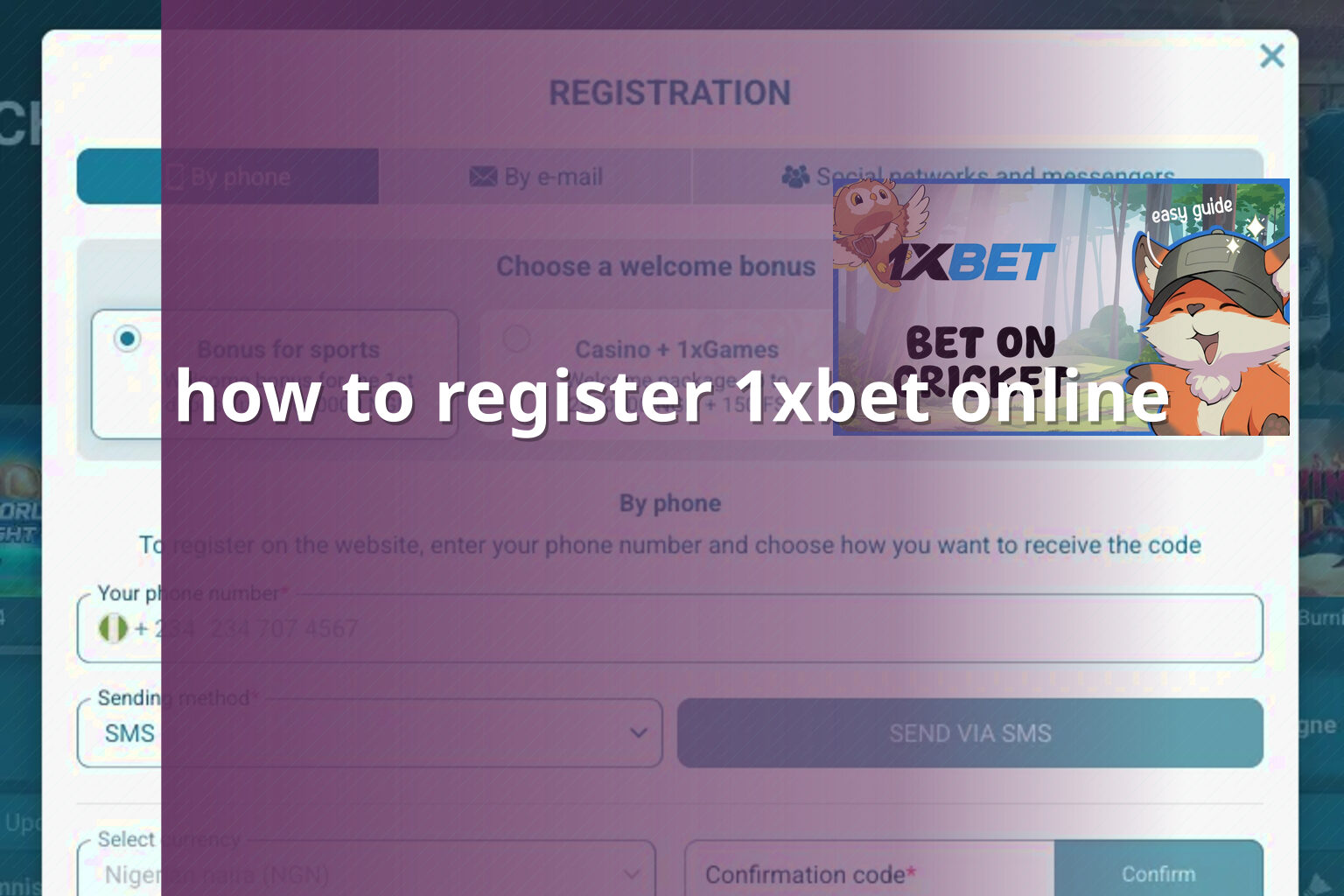 how to register 1xbet online - gaming_brand