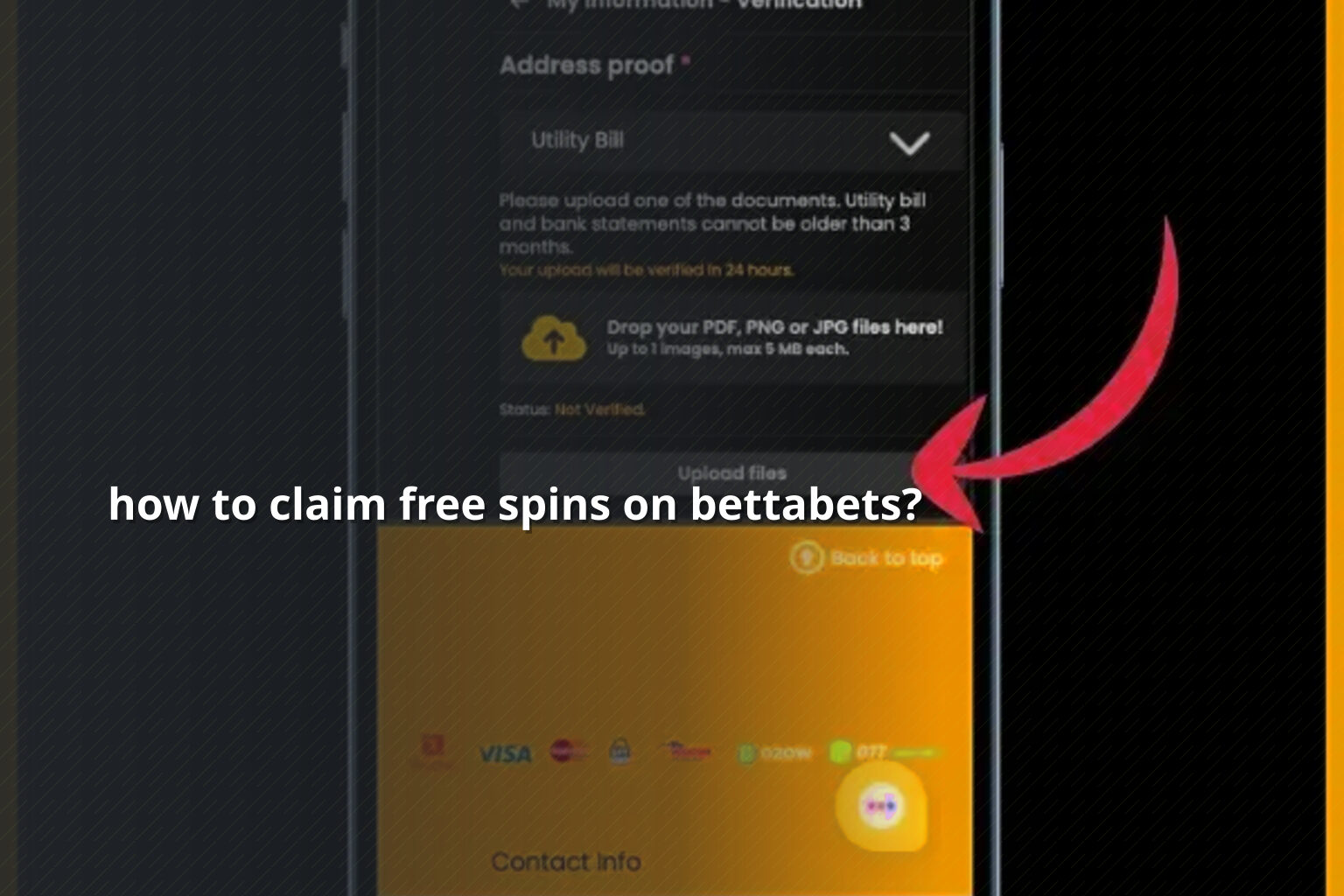how to claim free spins on bettabets? - payment_and_bonus