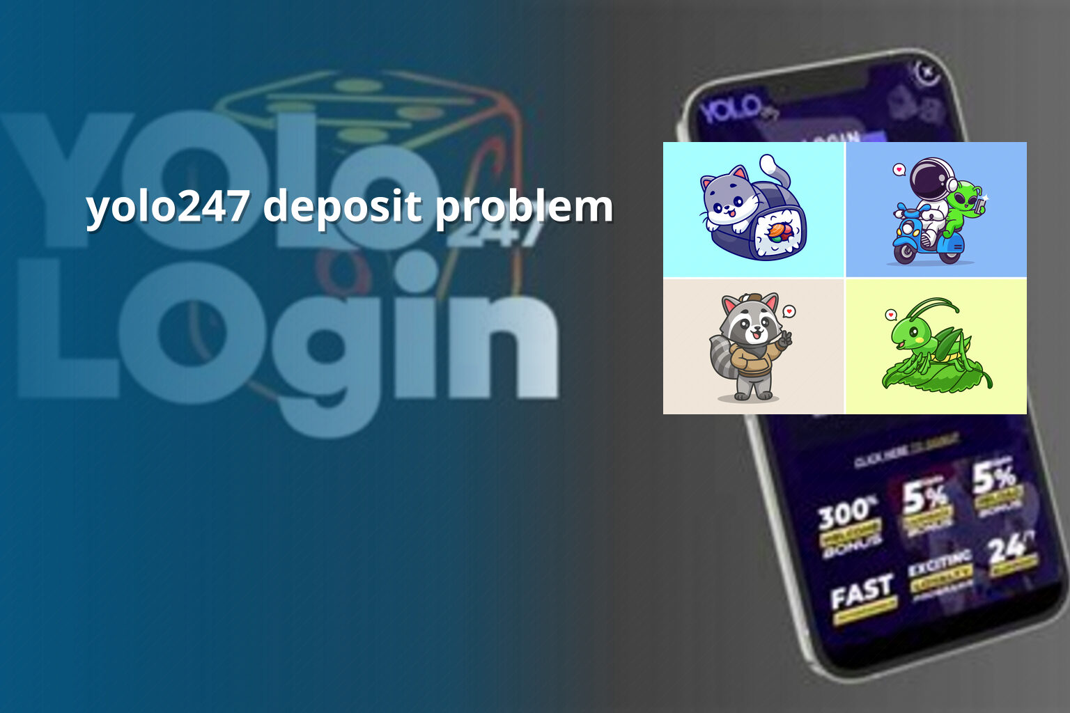 yolo247 deposit problem - online gaming transaction support