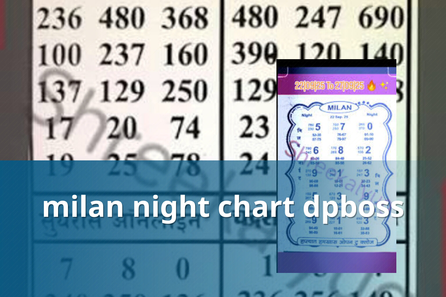 milan night chart dpboss - matka_satta