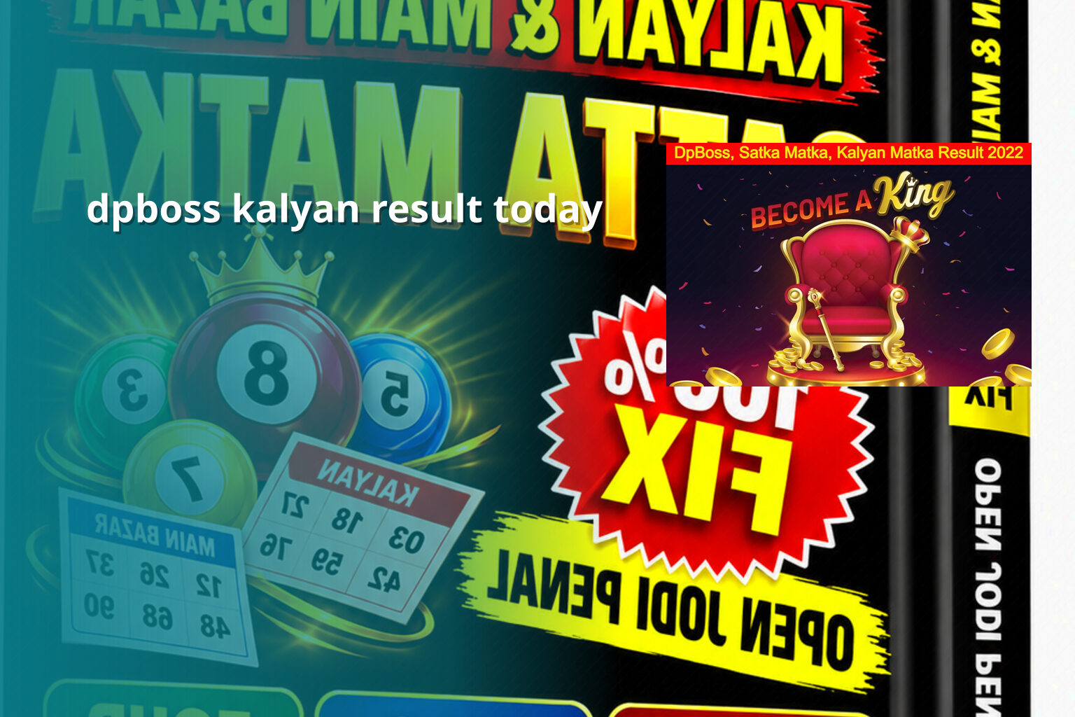 dpboss kalyan result today - matka_satta