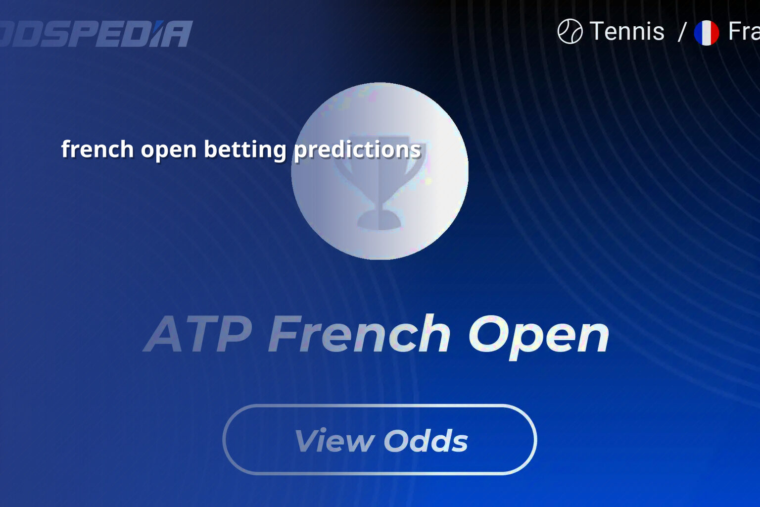 french open betting predictions - การพนัน