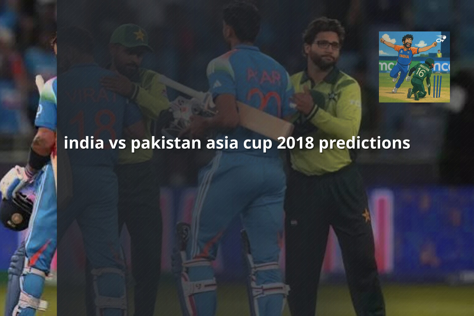 india vs pakistan asia cup 2018 predictions - sportsbook