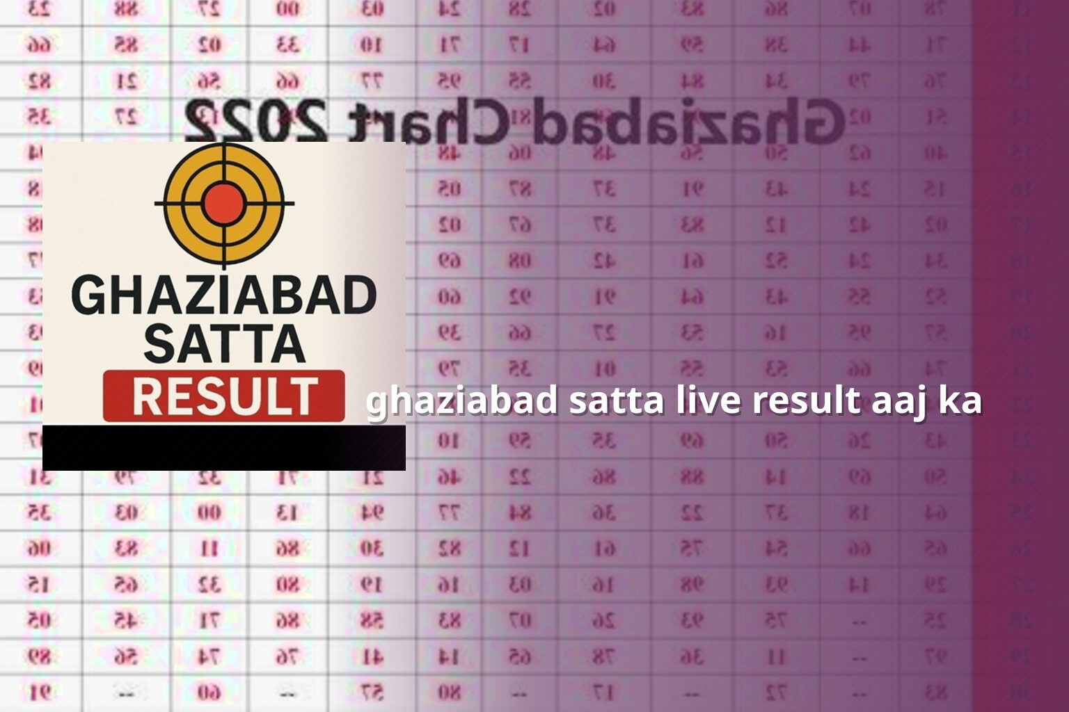ghaziabad satta live result aaj ka - matka_satta