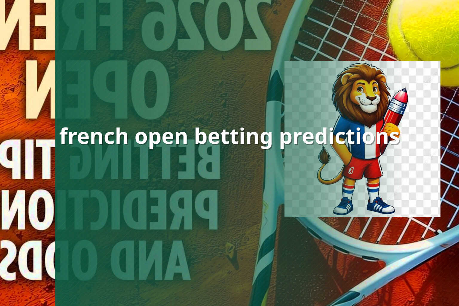french open betting predictions - การพนัน