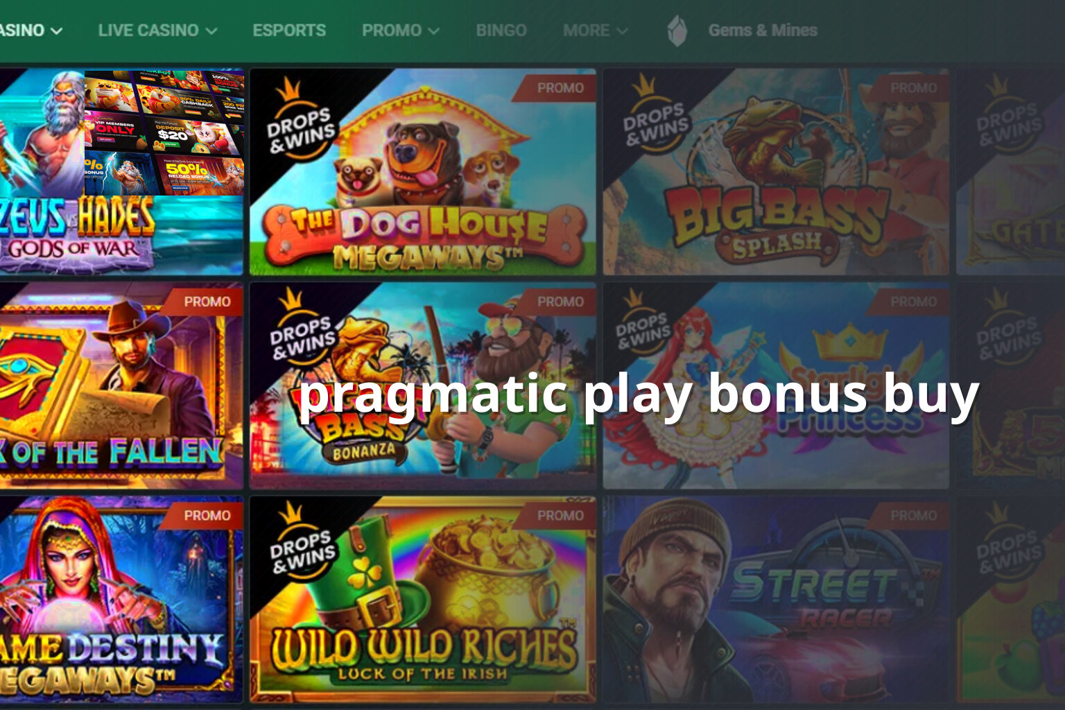 pragmatic play bonus buy - slots
