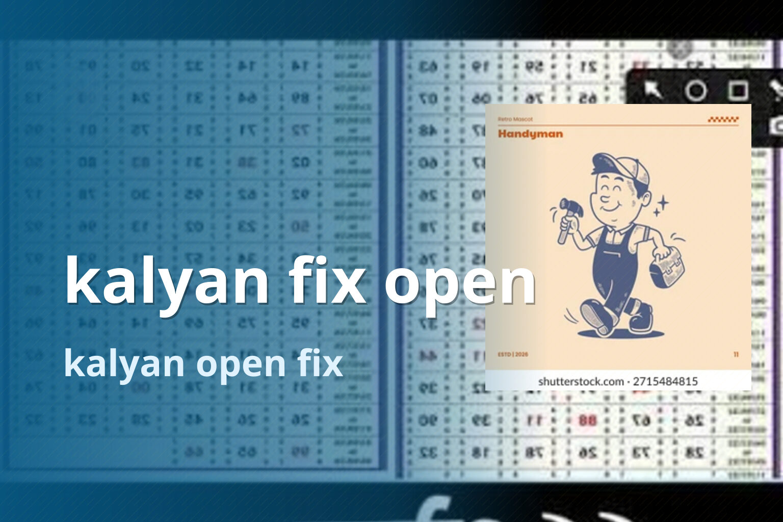 kalyan fix open - matka_satta