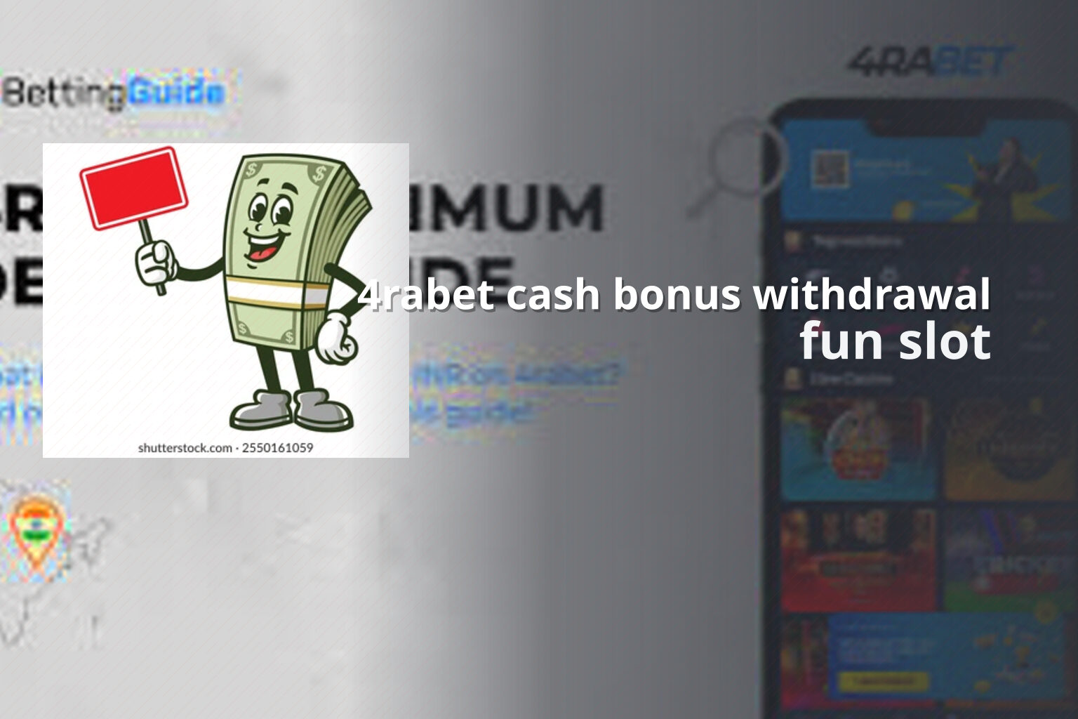 4rabet cash bonus withdrawal fun slot
