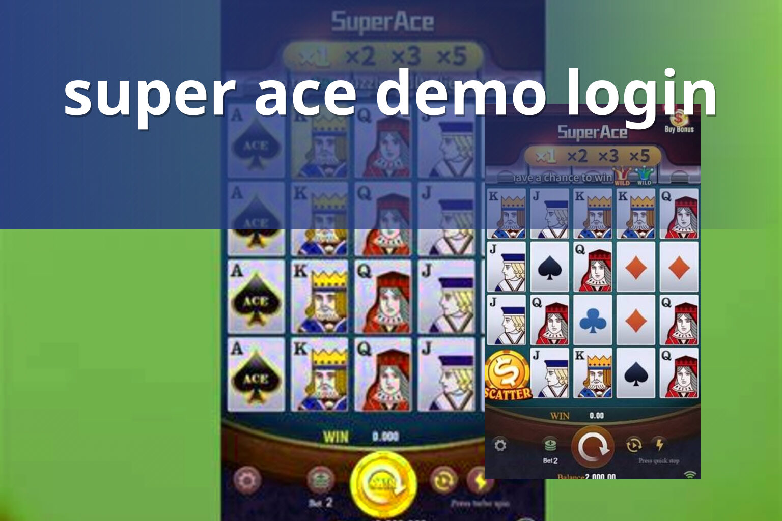 super ace demo login - slots