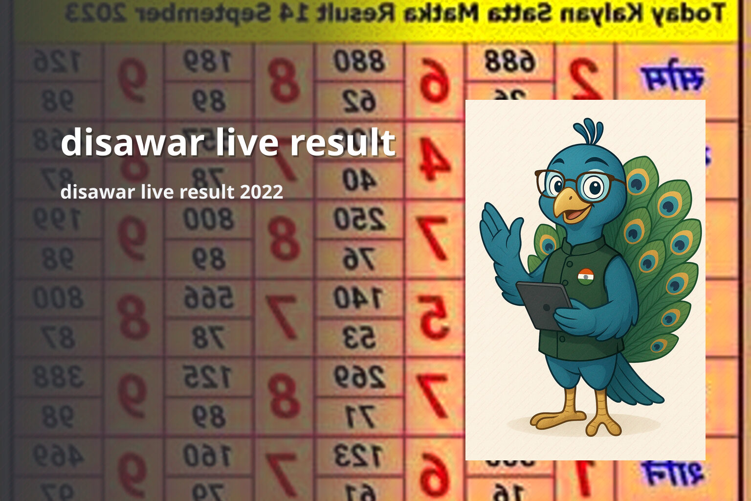 disawar live result disawar live result 2022