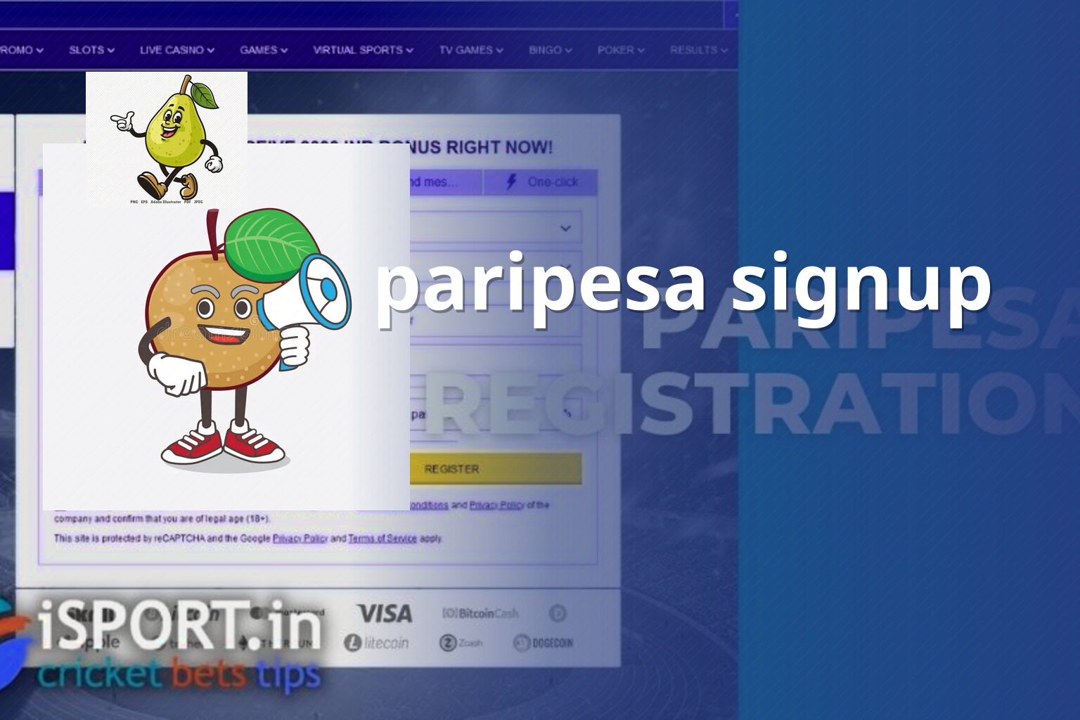 paripesa signup - gaming_brand