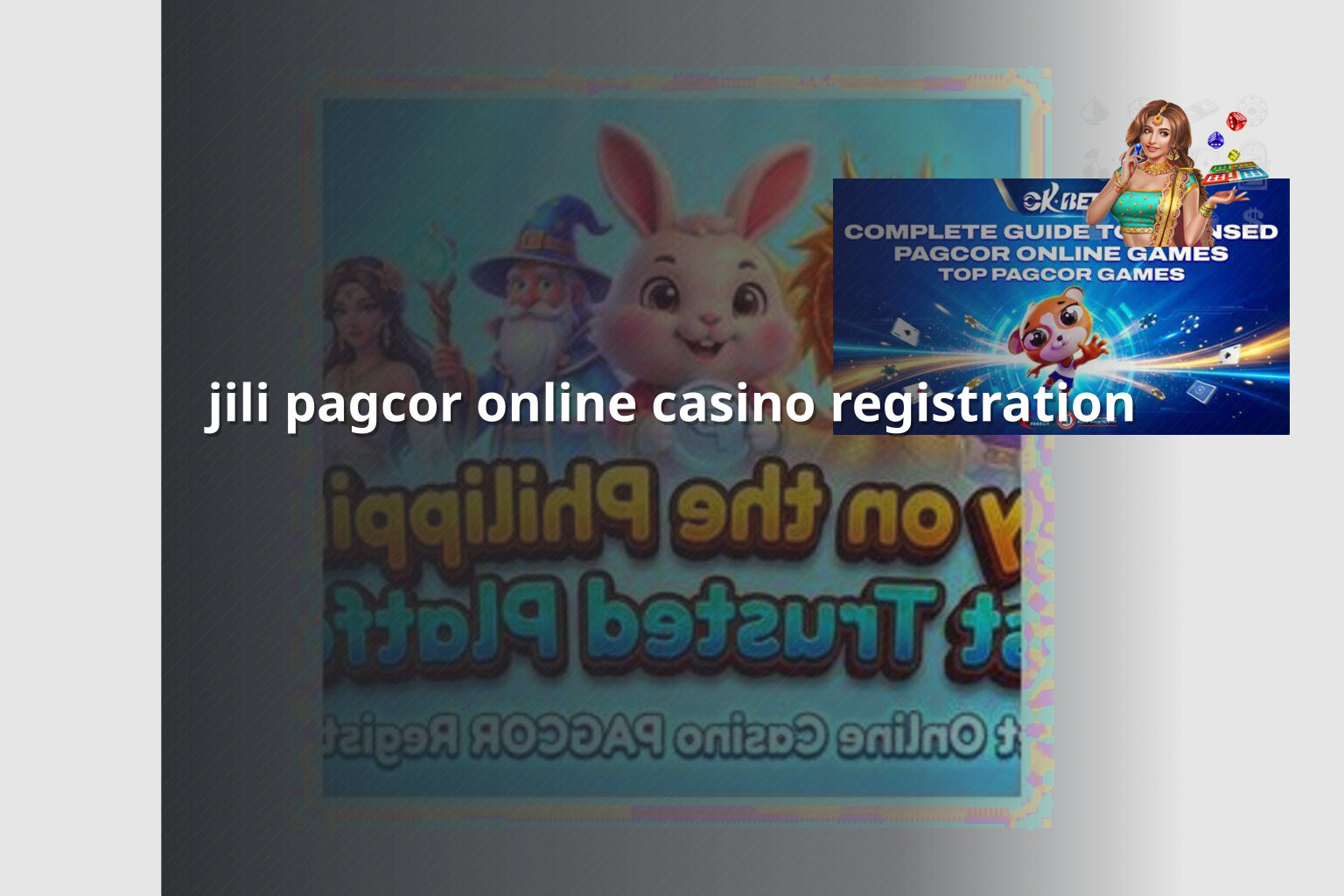 jili pagcor online casino registration - slots