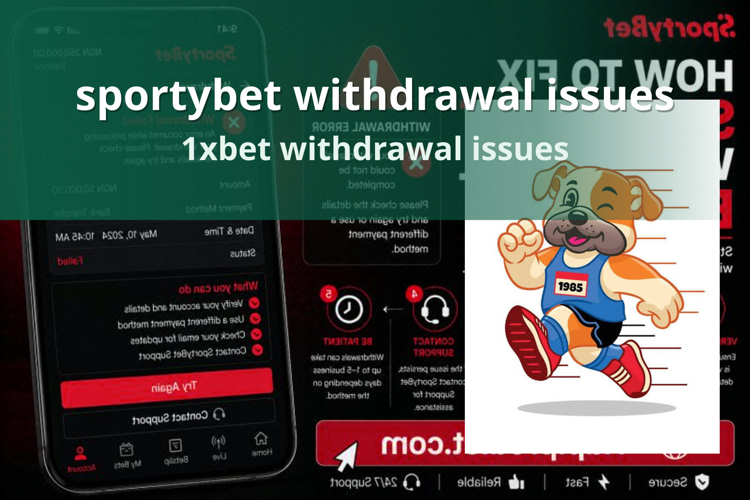 sportybet withdrawal issues 1xbet withdrawal issues