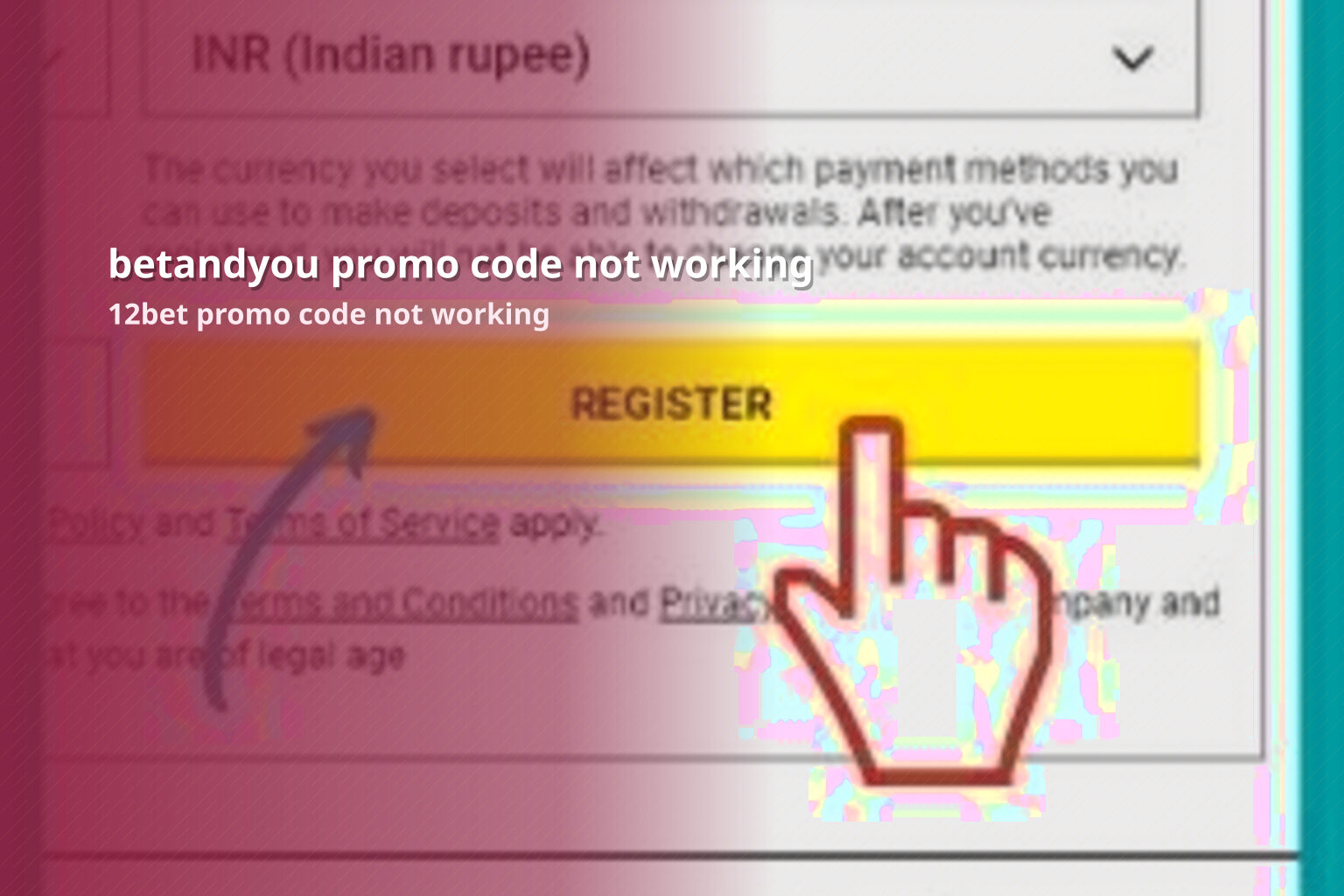 betandyou promo code not working 12bet promo code not working