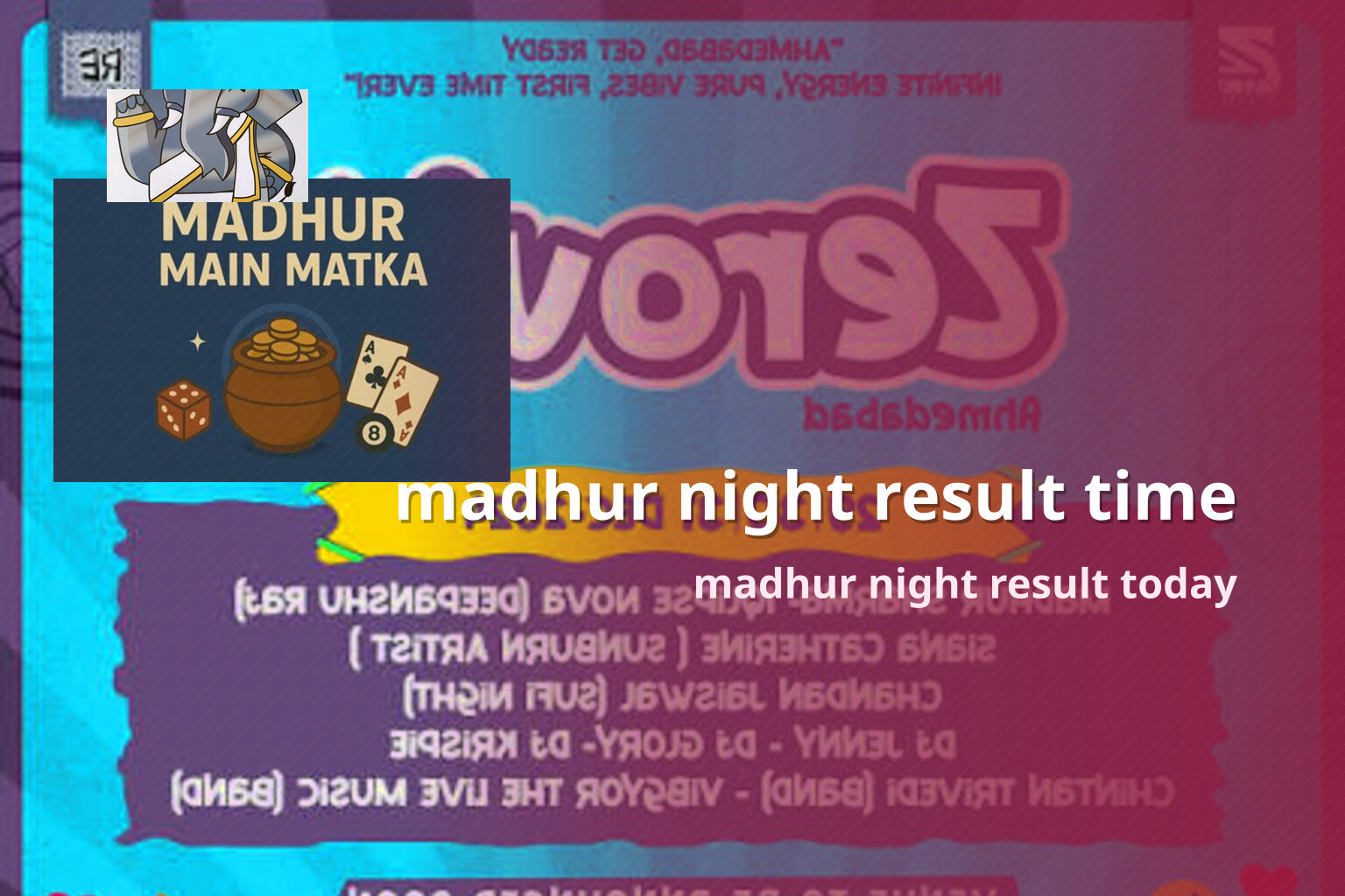 madhur night result time - slots