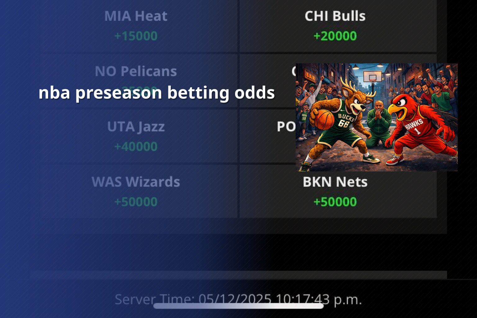 nba preseason betting odds - sportsbook