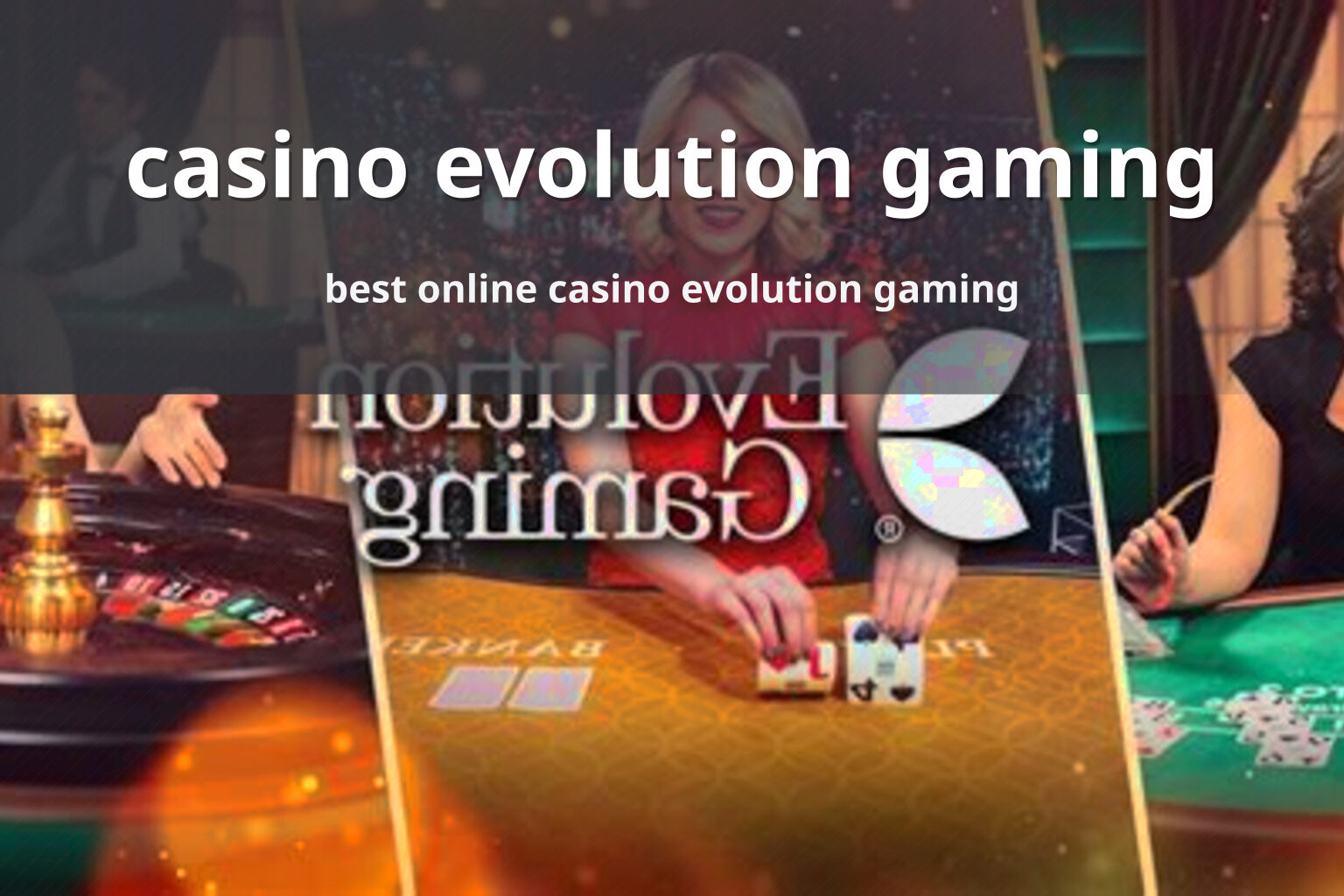 casino evolution gaming - casino