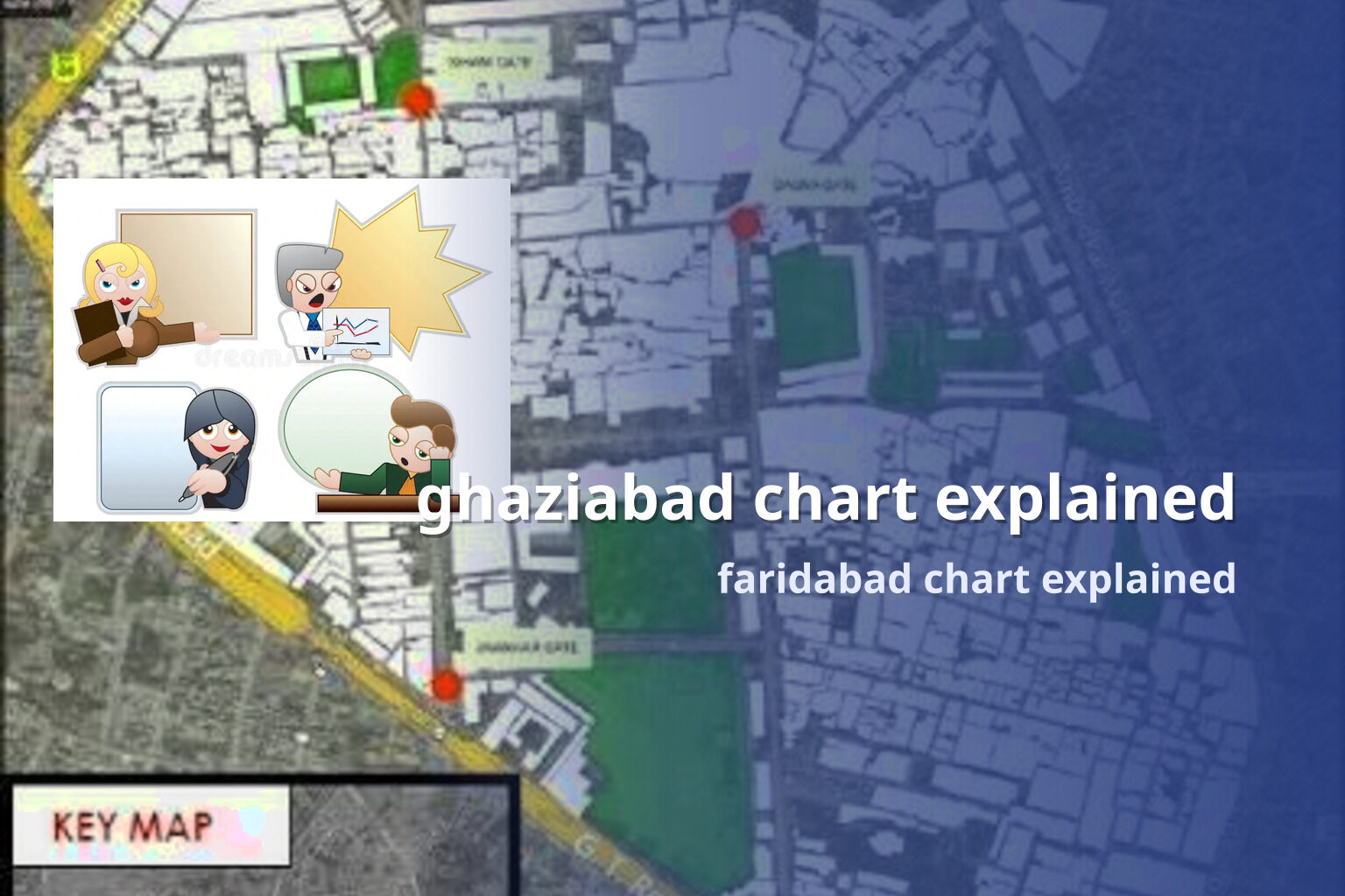 ghaziabad chart explained faridabad chart explained