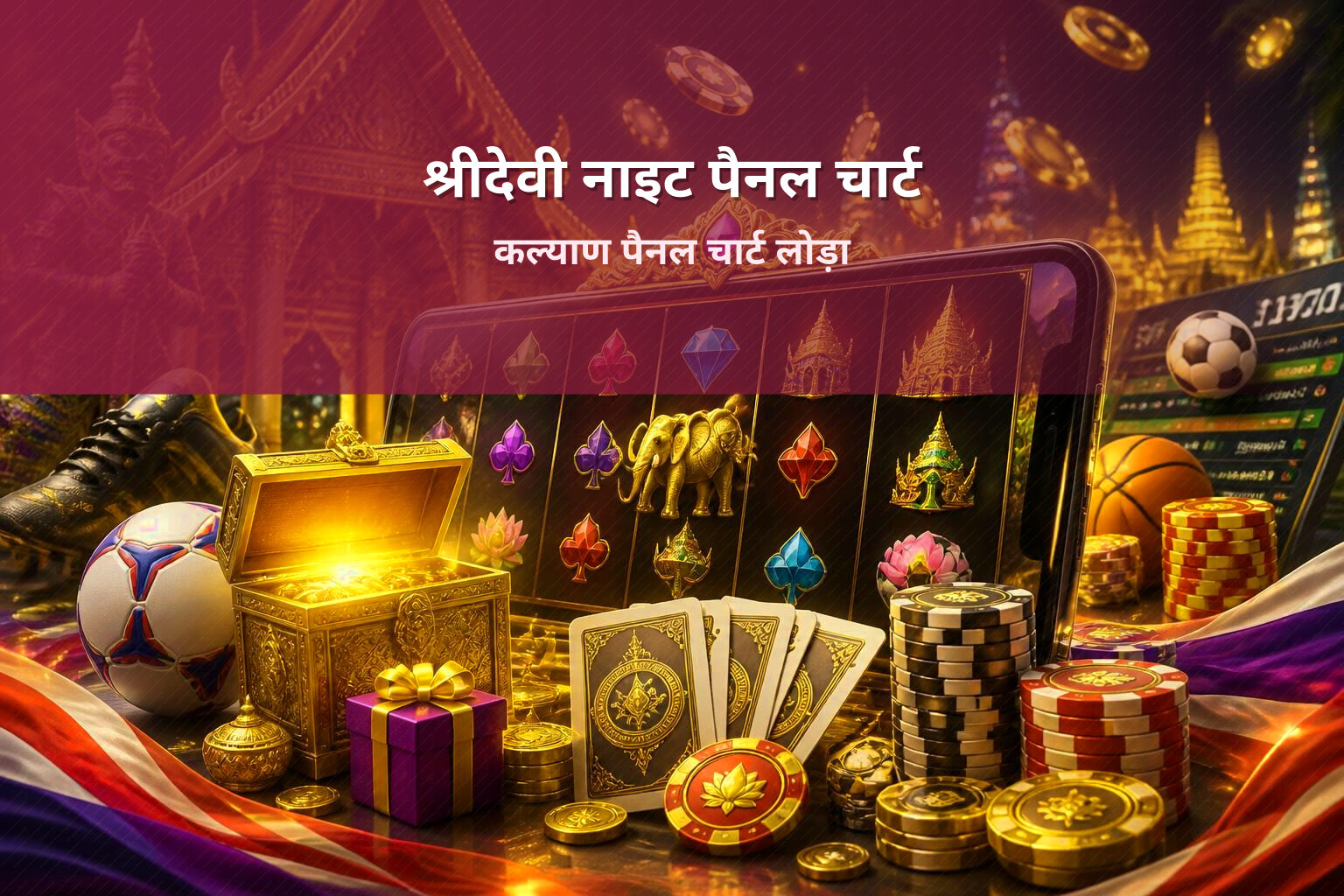 श्रीदेवी नाइट पैनल चार्ट कल्याण पैनल चार्ट लोड़ा