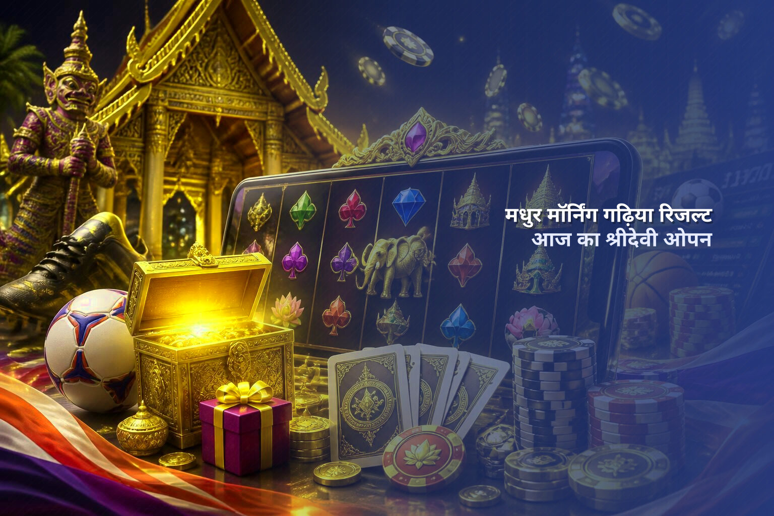 मधुर मॉर्निंग गढ़िया रिजल्ट आज का श्रीदेवी ओपन