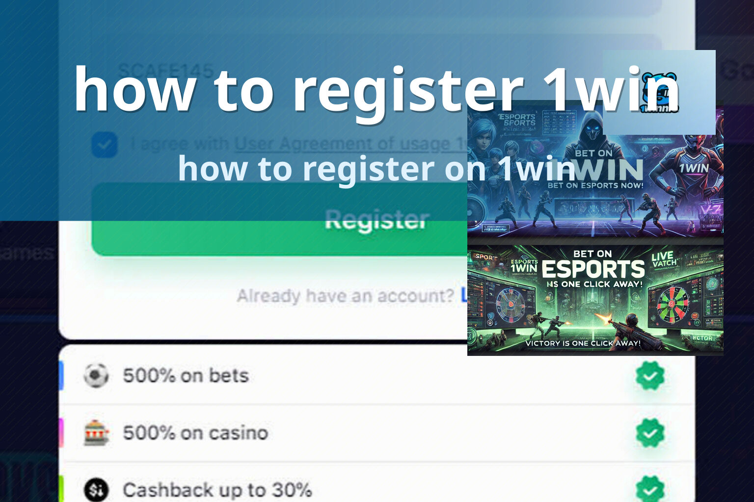 how to register 1win - online_gaming