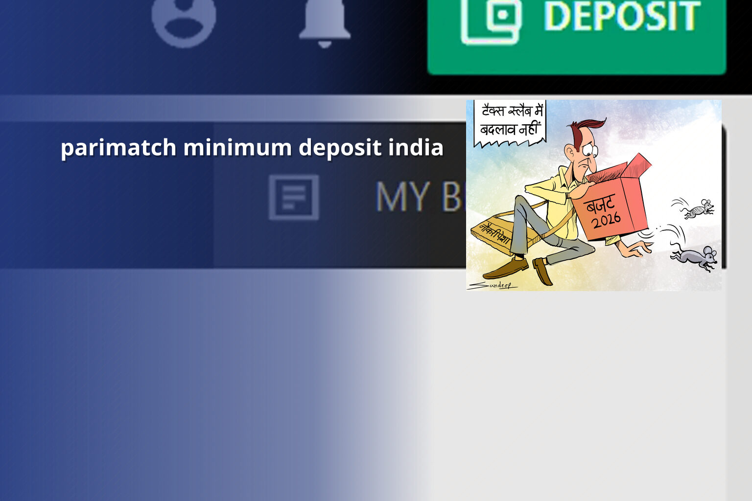 parimatch minimum deposit india - gaming_brand