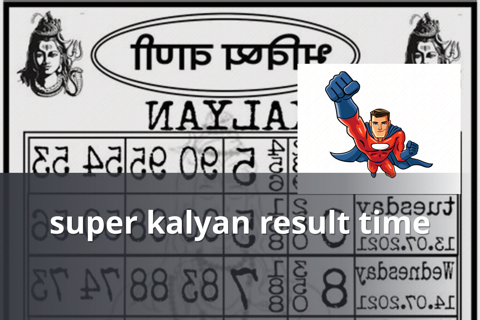 super kalyan result time - matka_satta