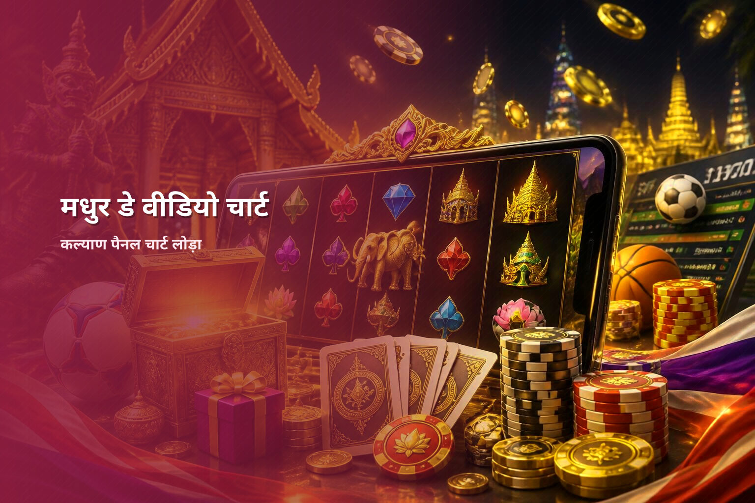 मधुर डे वीडियो चार्ट कल्याण पैनल चार्ट लोड़ा