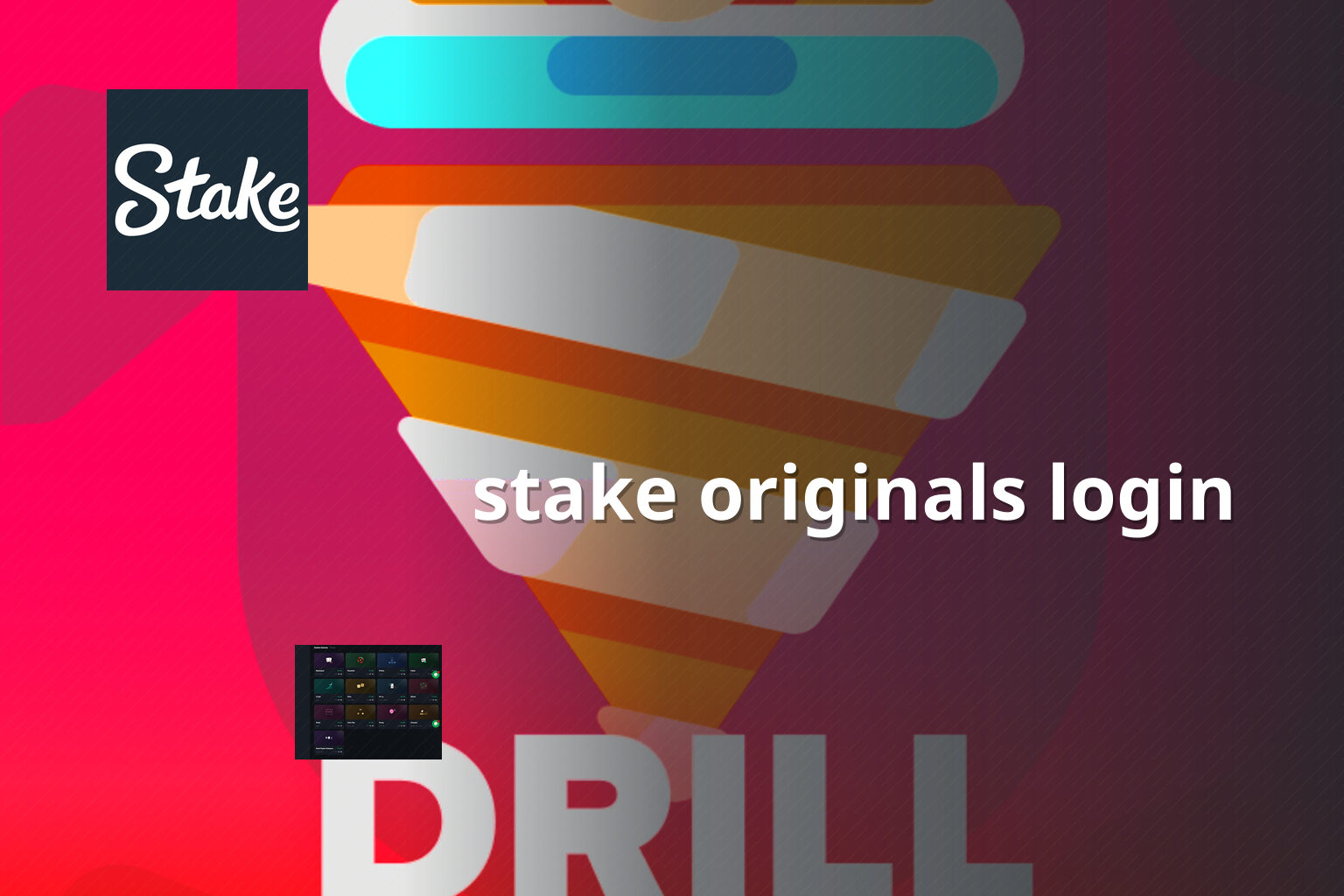 stake originals login - gaming_brand