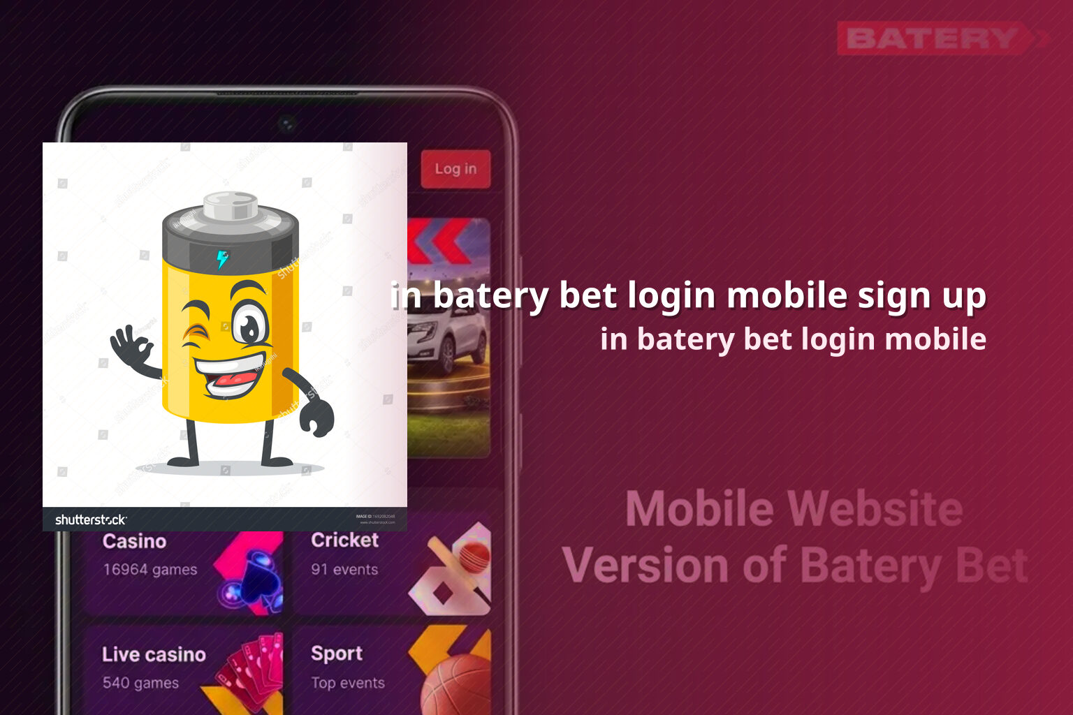 in batery bet login mobile sign up in batery bet login mobile