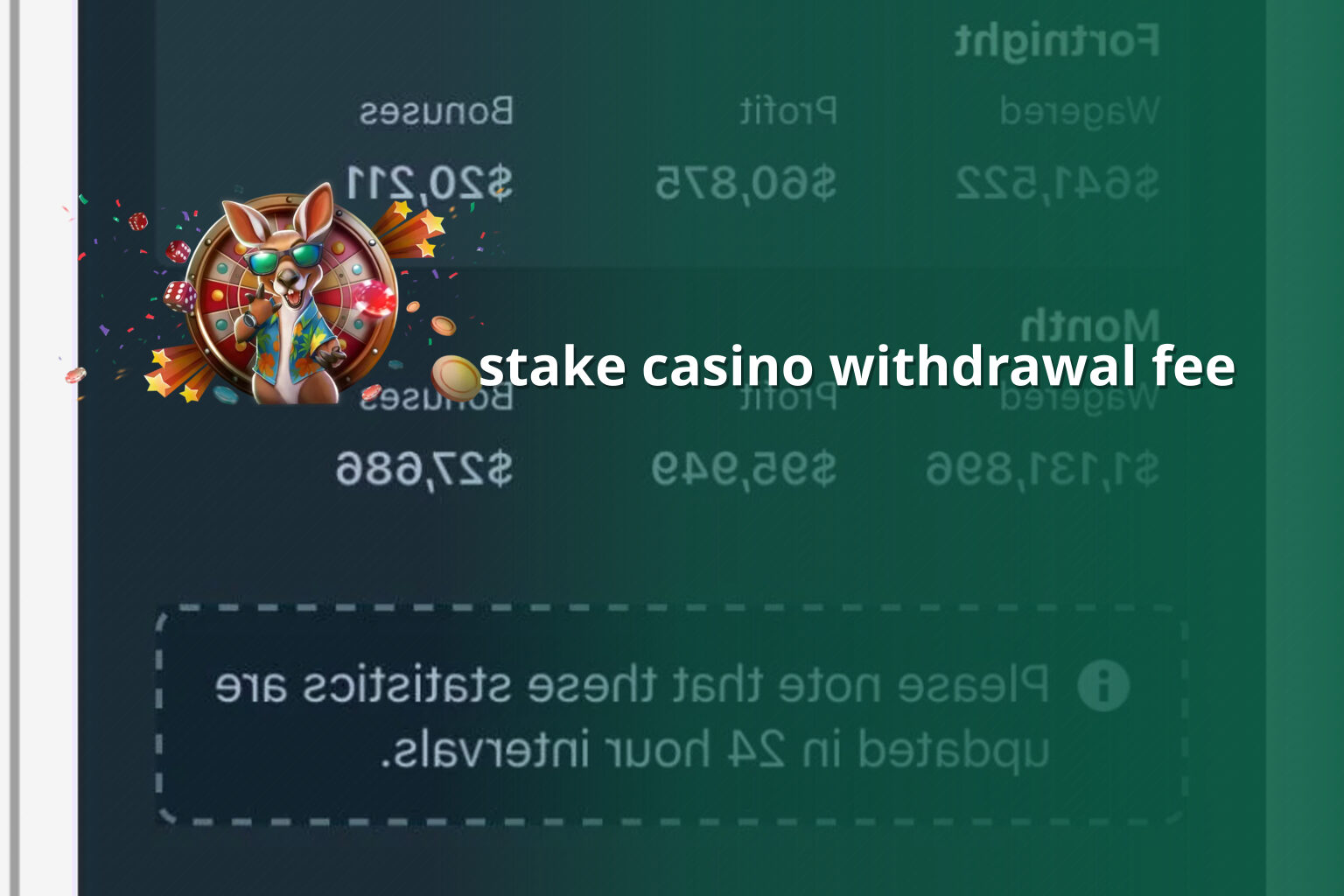 stake casino withdrawal fee - gaming_brand