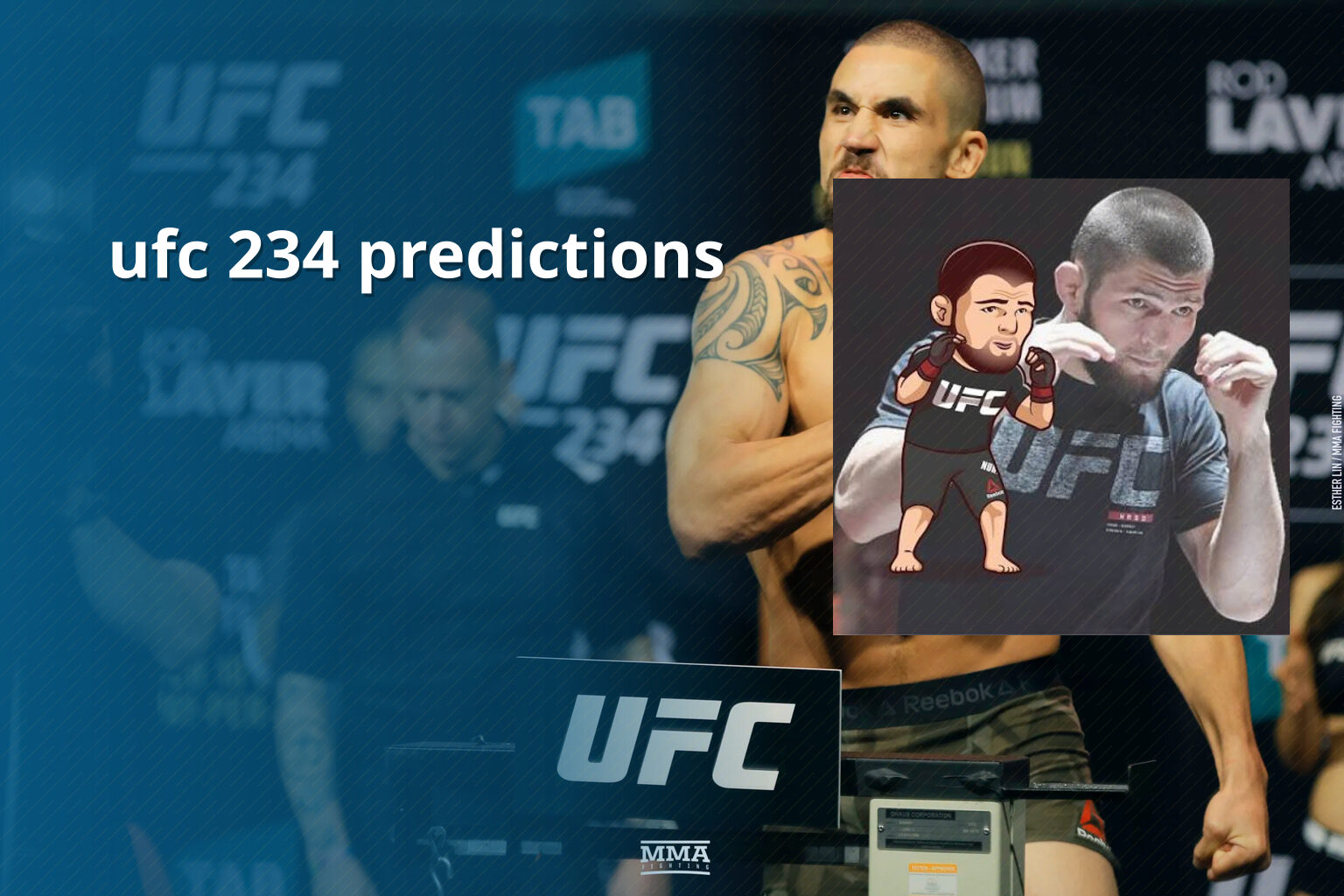 ufc 234 predictions - sportsbook