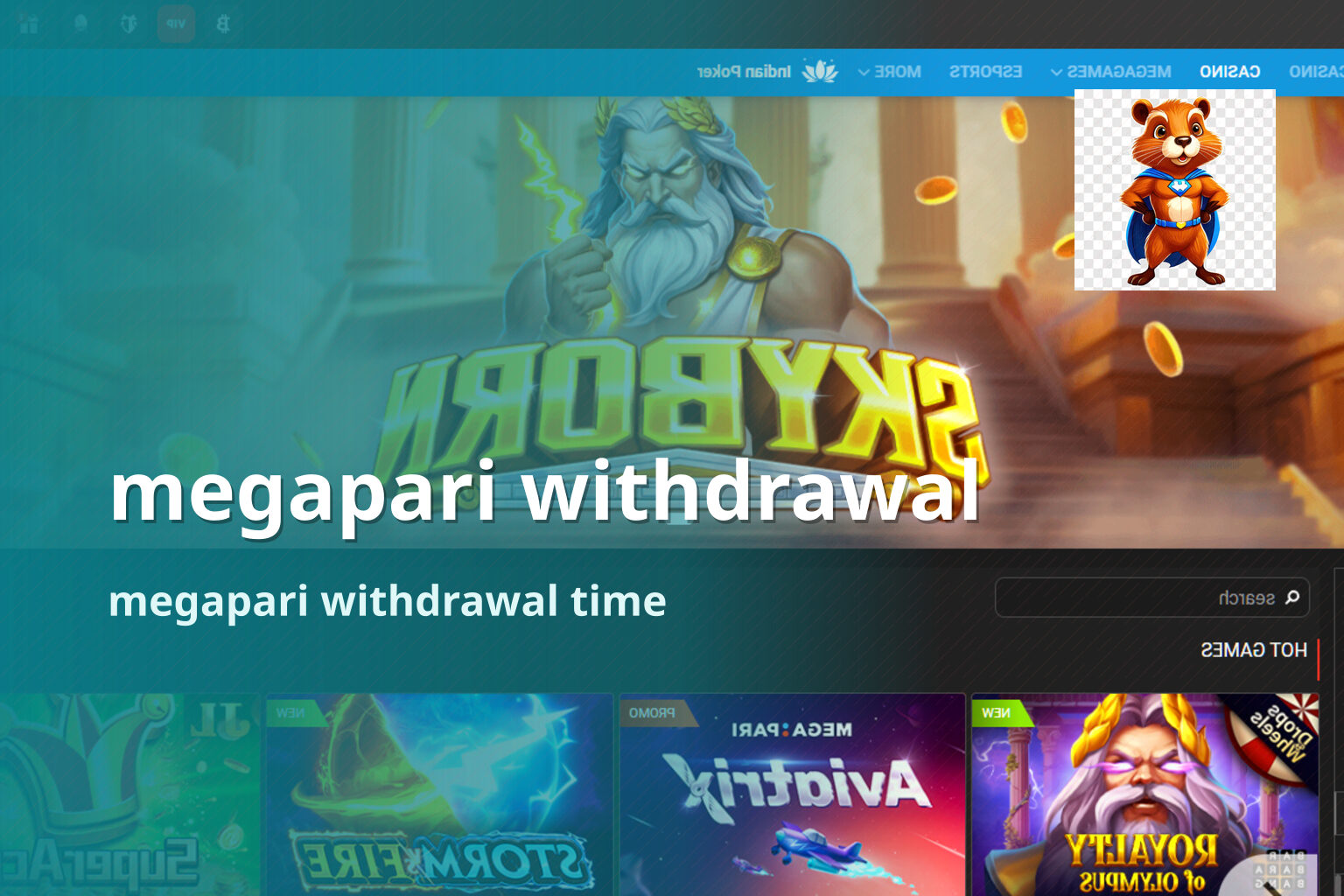 megapari withdrawal megapari withdrawal time